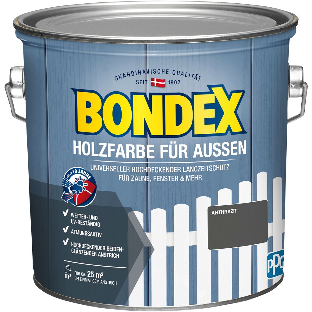 Bondex Wetterschutzfarbe »HOLZFARBE FÜR AUSSEN«