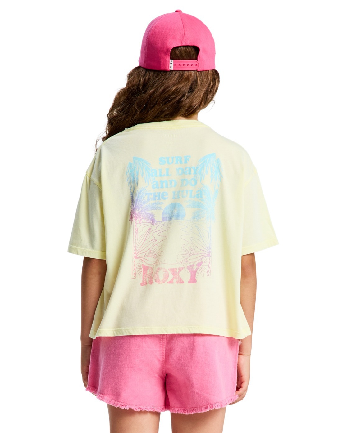 T-Shirt ROXY "Daisyloose Season", Jungen, Gr. 6(115-120cm), daiquiri grün, Obermaterial: 100% Walkfrottier;, Shirts T-Shirt