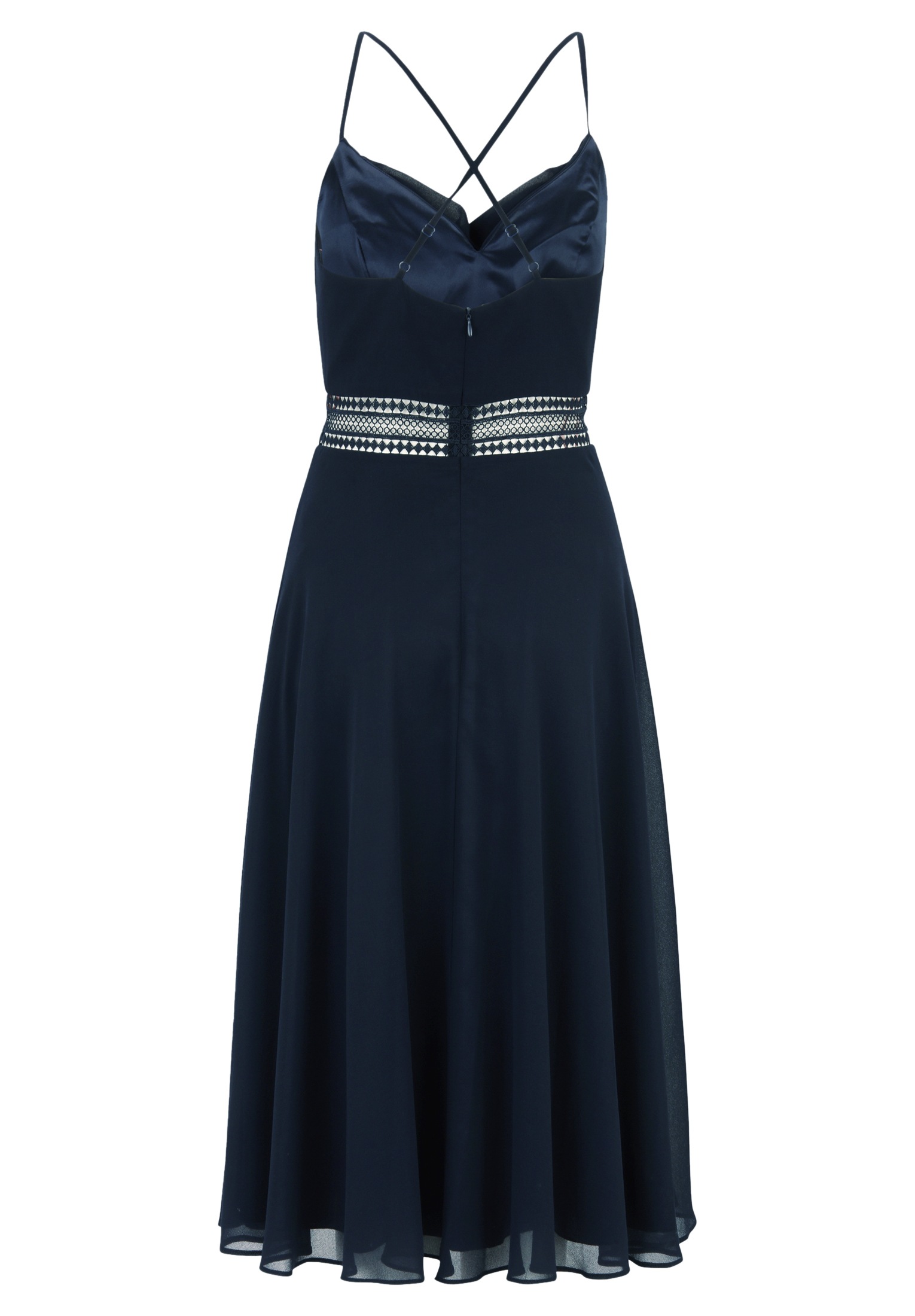 Vera Mont Cocktailkleid »Vera Mont Cocktailkleid mit Wasserfallausschnitt«, Stickerei