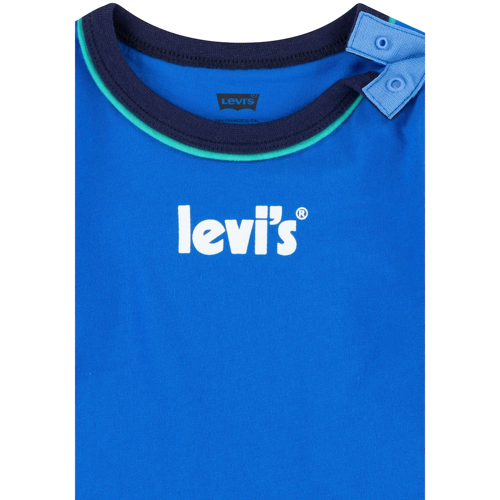 Levi's® Kids Shirt & Hose »POSTER LOGO RINGER & DENIM«, (Set, 2 tlg.)