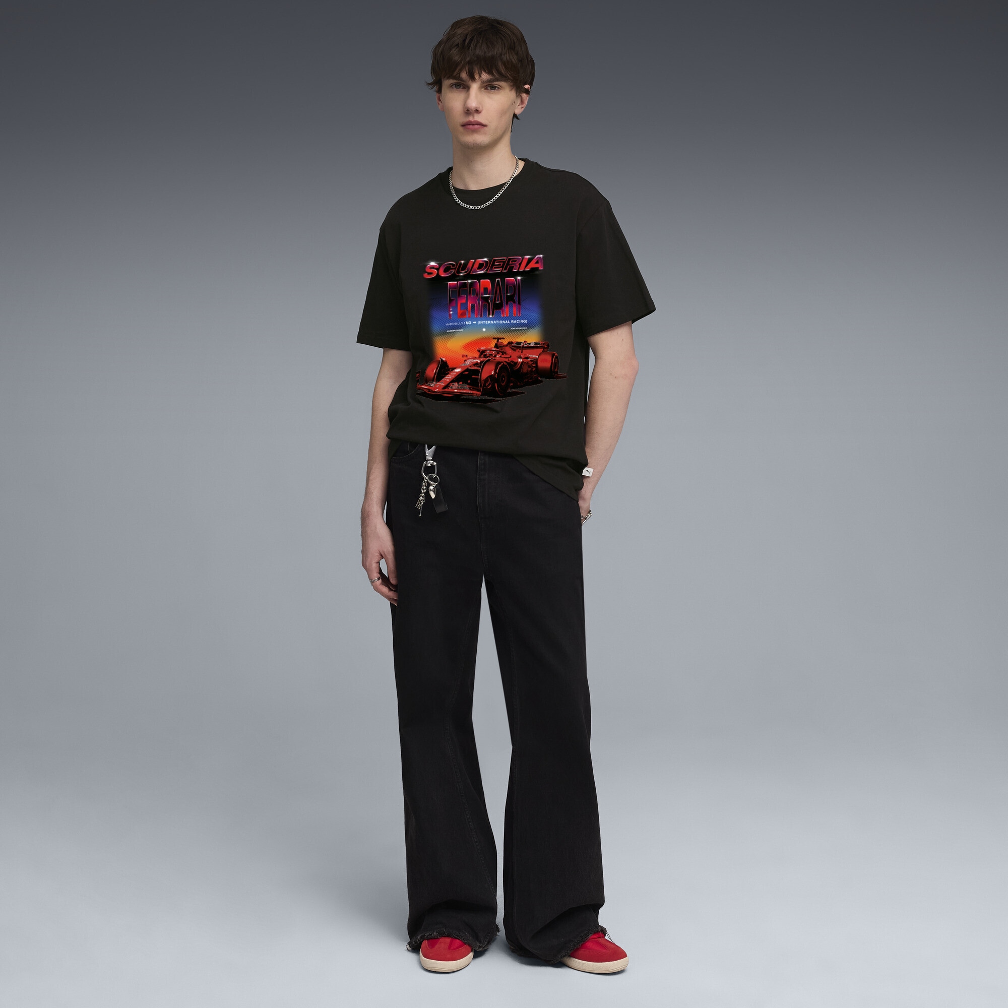 PUMA T-Shirt »Scuderia Ferrari Tribes Relaxed T-Shirt Herren«