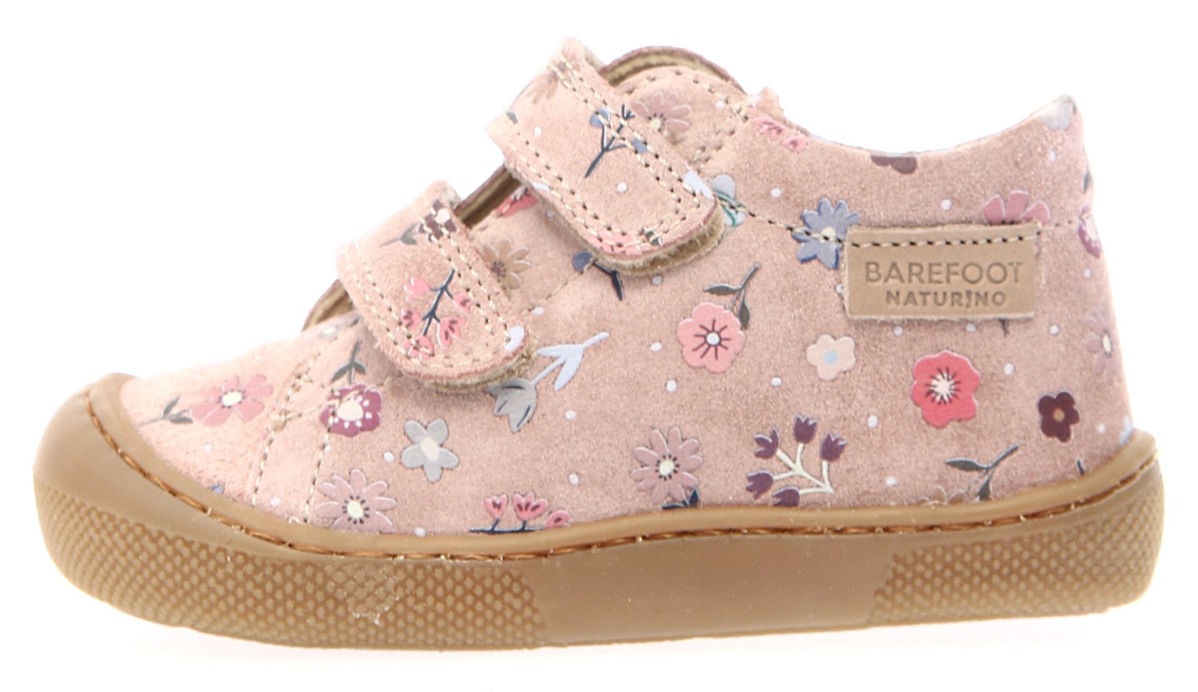 Naturino Lauflernschuh »Amur«, Barfußschuh, Klettschuh mit Blumenprint, Größenschablone zum Download