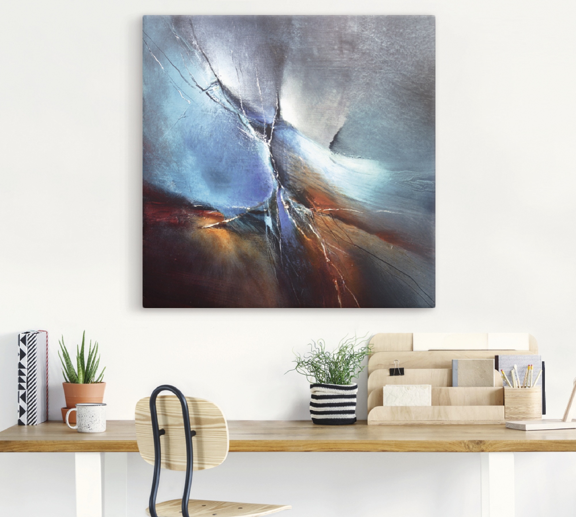 Artland Wandbild "Frühling im Eistobel" Muster 1 Stk. tlg. als Alubild, Lei günstig online kaufen