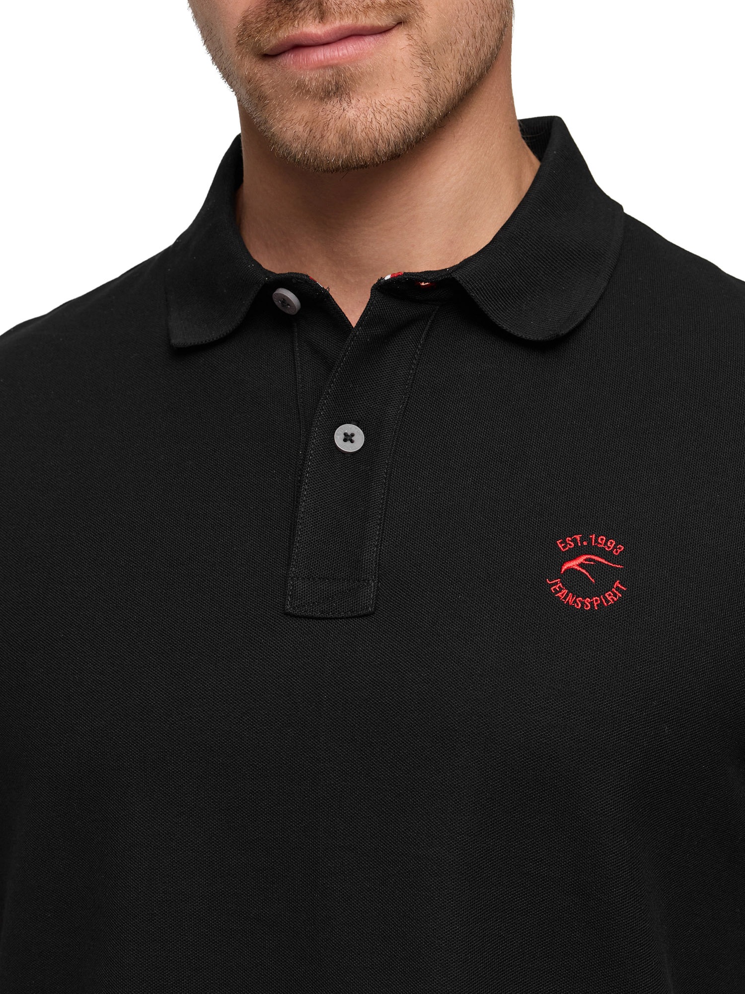 Indicode INWadim Poloshirt Schwarz Gr. M 6