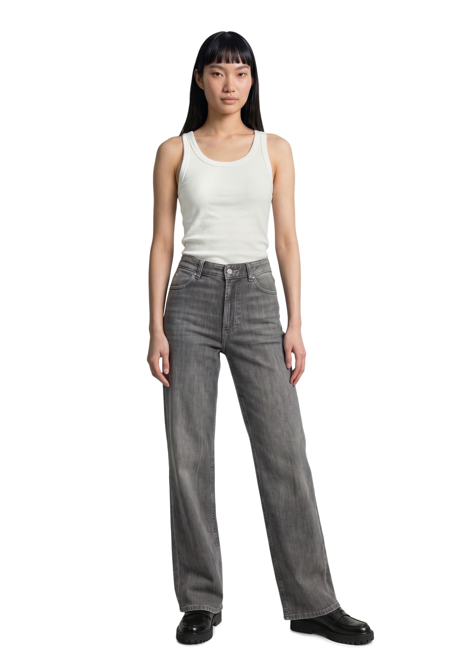 Marc O'Polo DENIM Weite Jeans »aus Organic Cotton-Stretch«