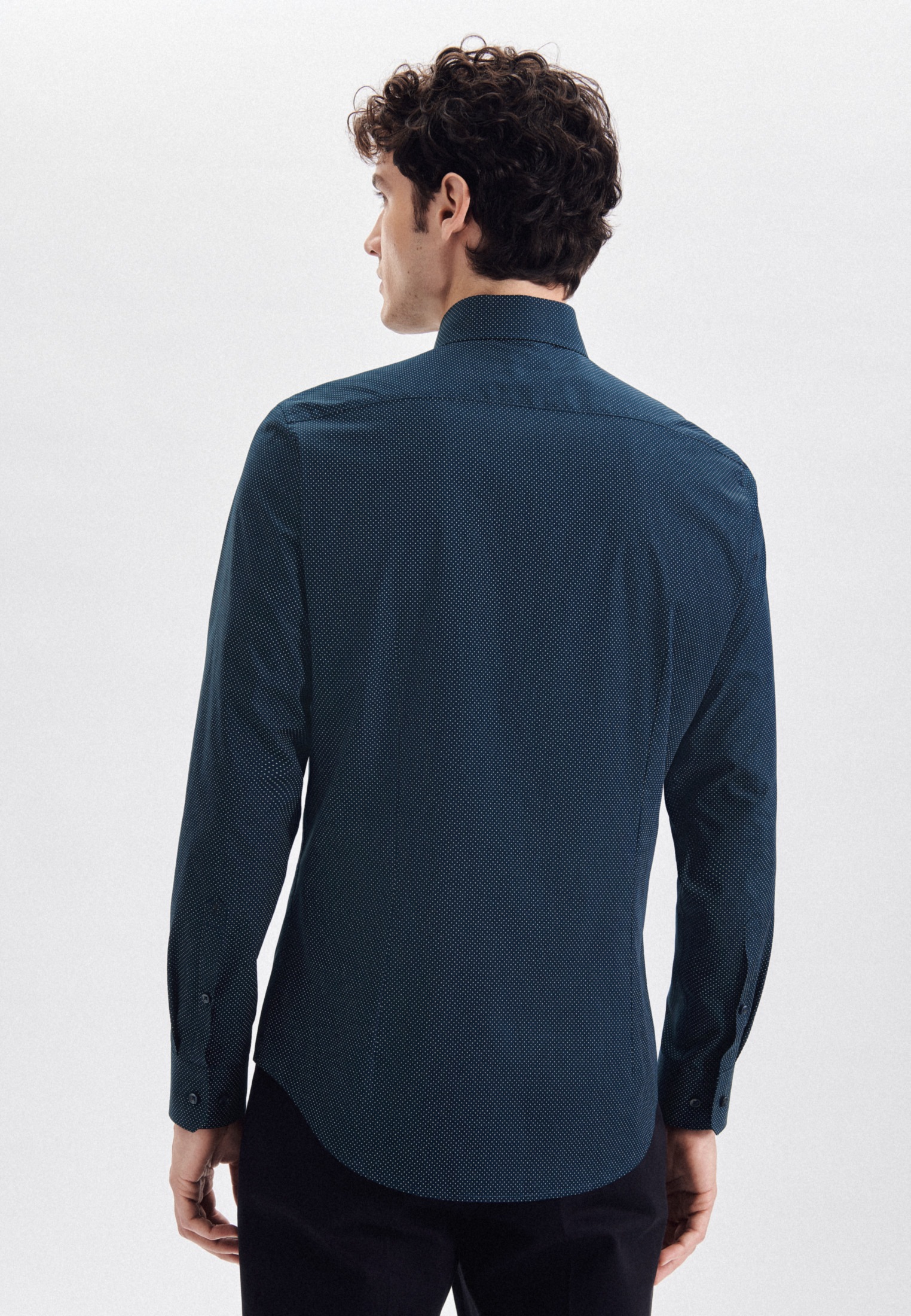 seidensticker Businesshemd "X-Slim" X-Slim 1/1 Kentkragen Punkte günstig online kaufen