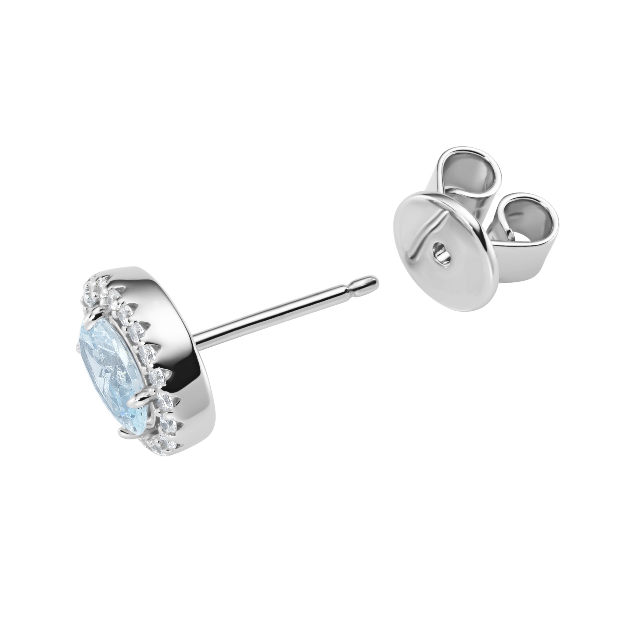 GIORGIO MARTELLO MILANO Paar Ohrstecker »Ziersteine, Zirkonia weiß, Silber 925«