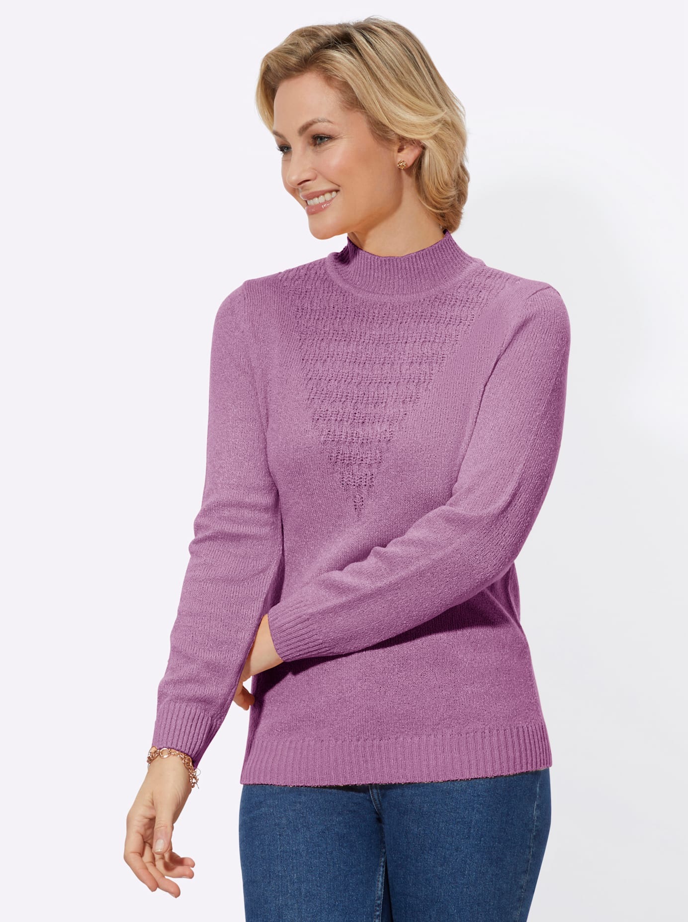 Classic Basics Stehkragenpullover »Pullover«