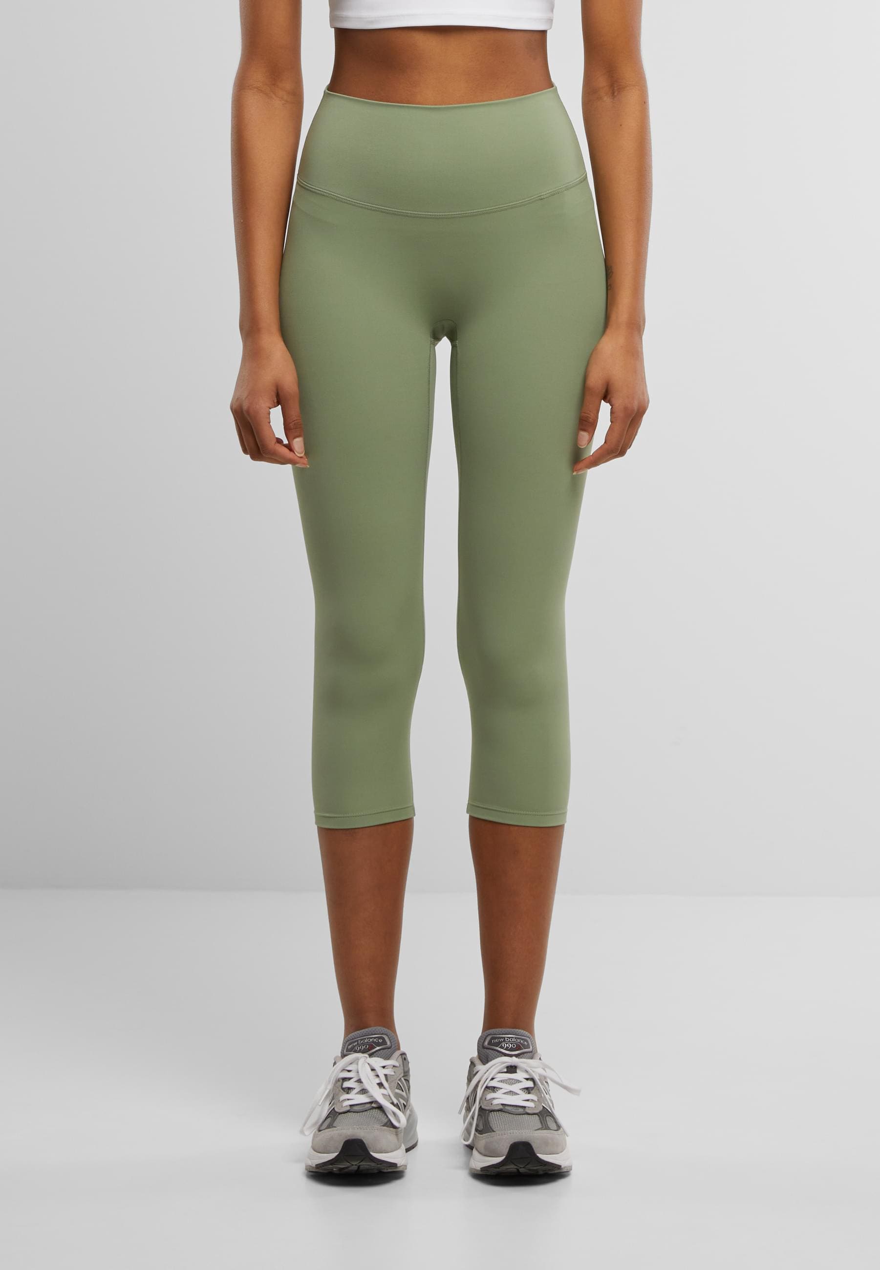 URBAN CLASSICS Leggings »Urban Classics Ladies Capri Leggings Ladies Capri Leggings«, (1 tlg.)