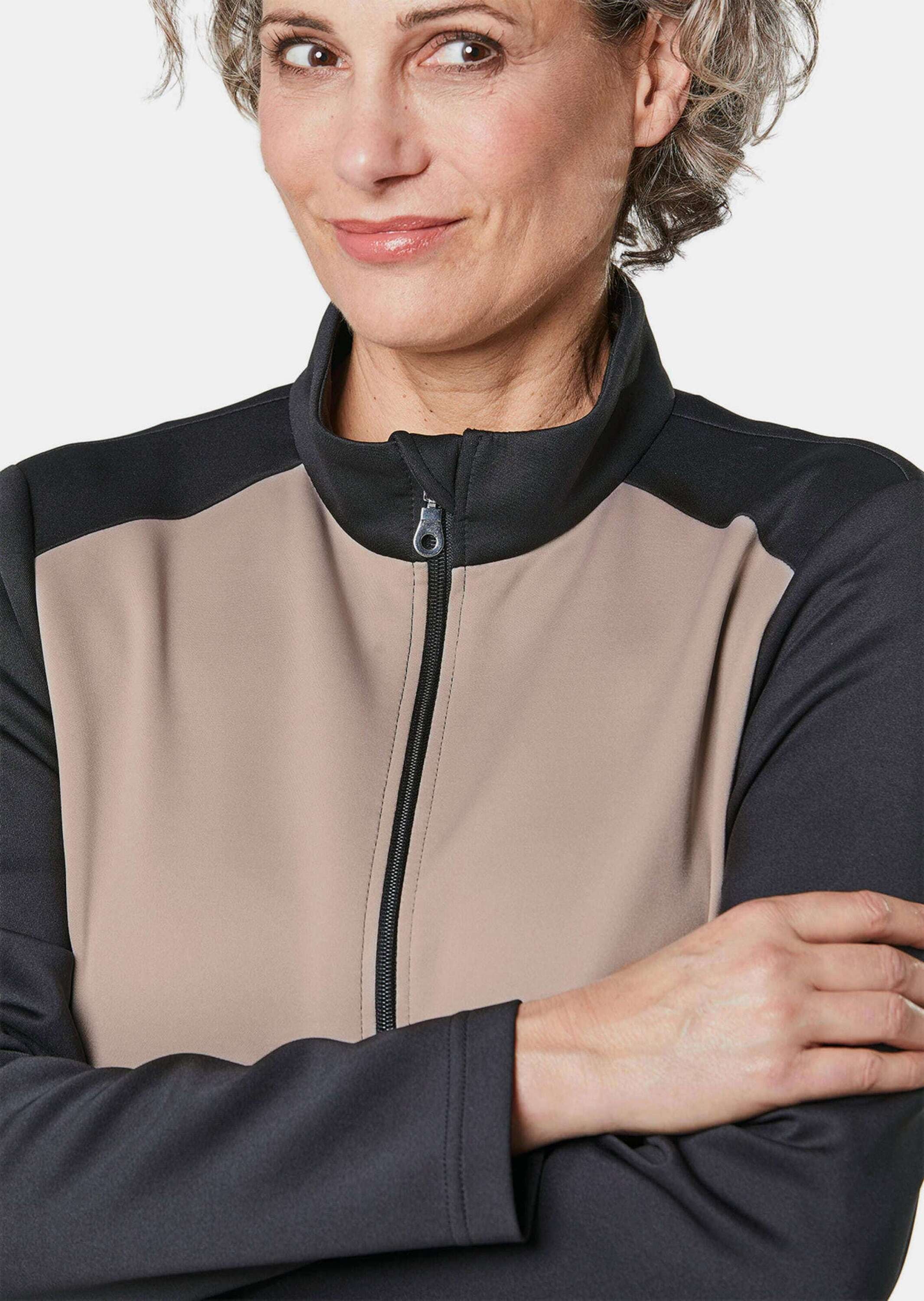 GOLDNER Sommerjacke »Freizeitjacke Leichte Freizeitjacke mit Stehkragen und Reißverschluss«