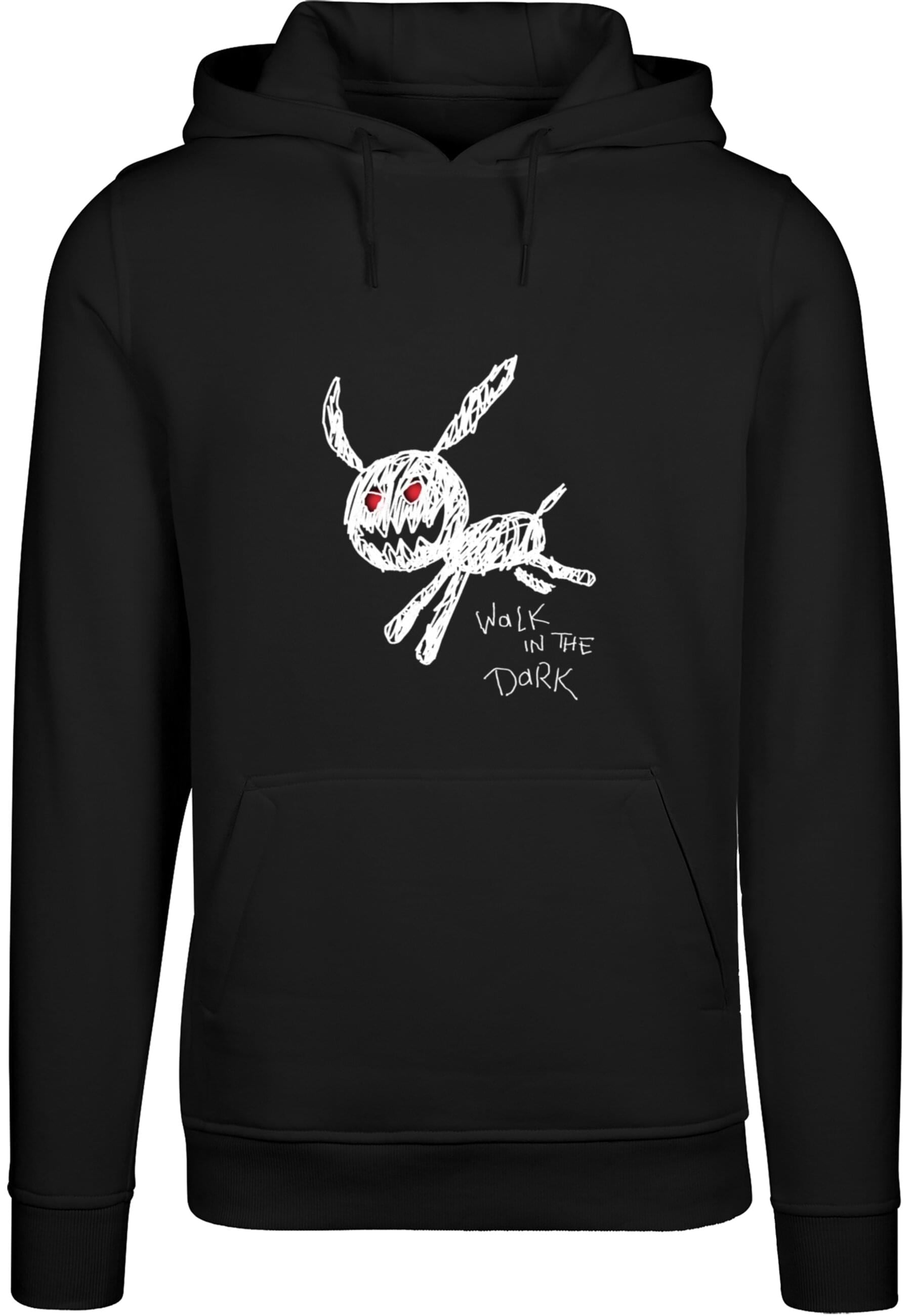 MisterTee Kapuzensweatshirt "MisterTee Walk In The Dark Hoody" 1 Stk. tlg. günstig online kaufen