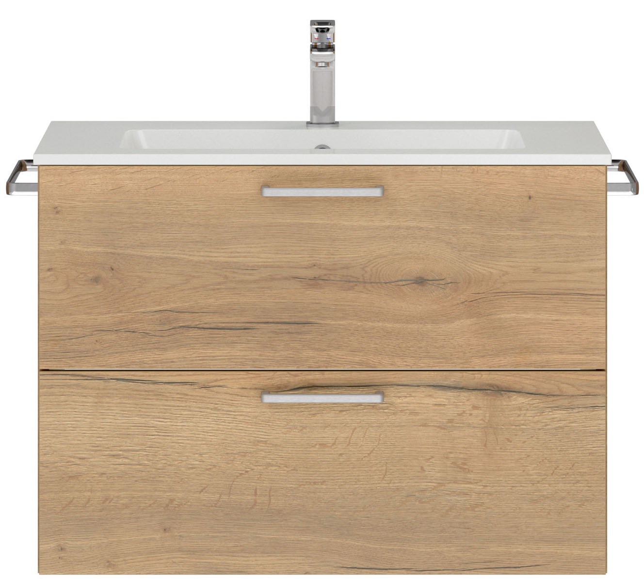 nobilia Waschtisch-Set "Tolvina" vormontiert, mit Soft-Close, 1 Stk. tlg.