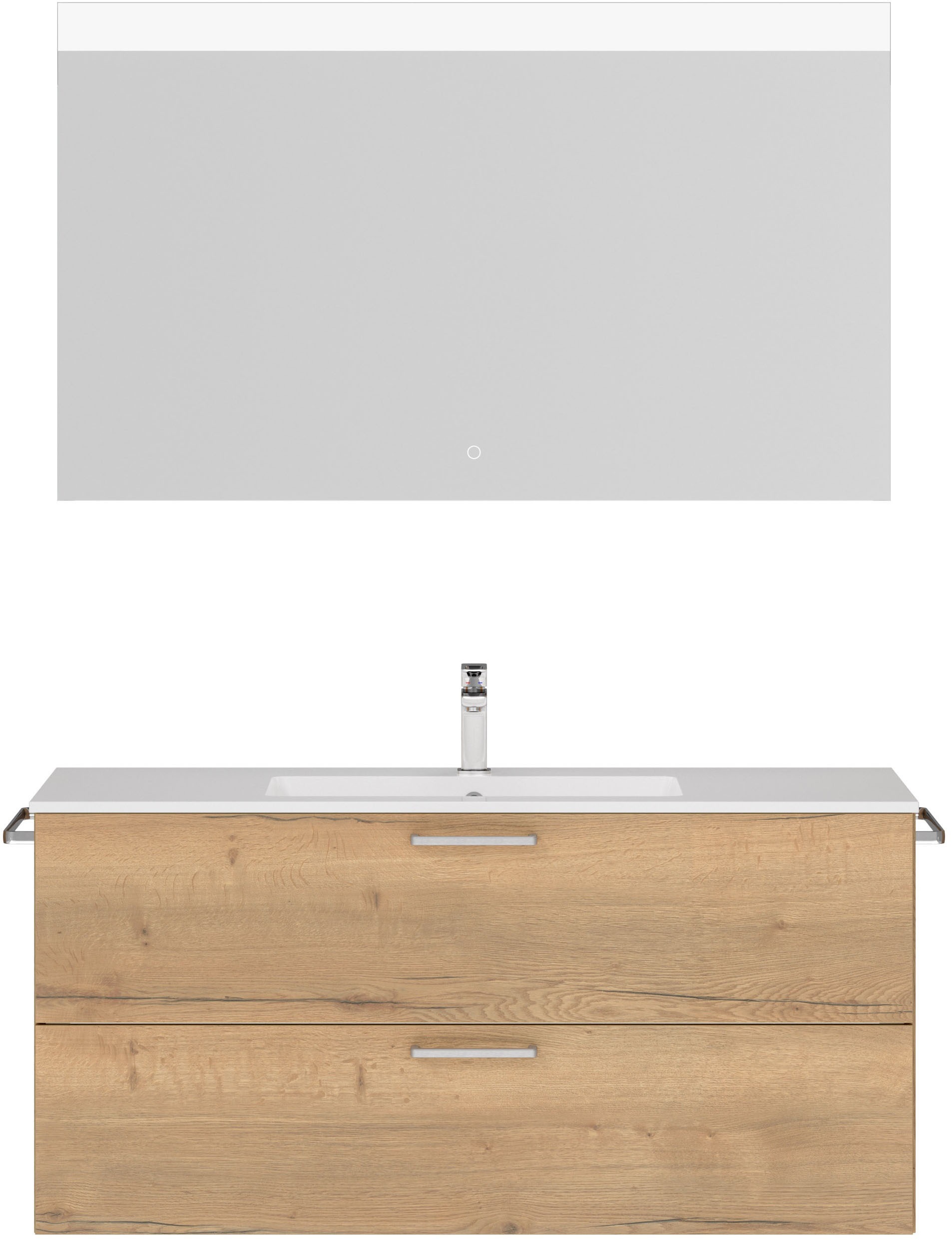 nobilia Badmöbel-Set "Tolvina" vormontiert, mit Soft-Close, 2 Stk. tlg. günstig online kaufen