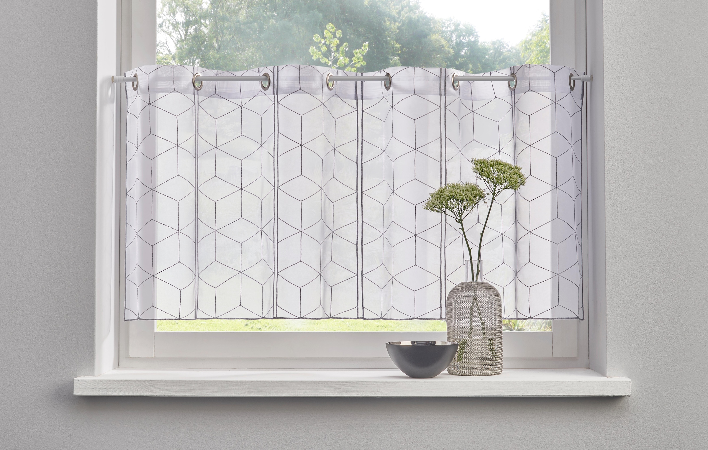 my home "JULIA" Ösen 1 Stk. tlg. mit Stickerei günstig online kaufen