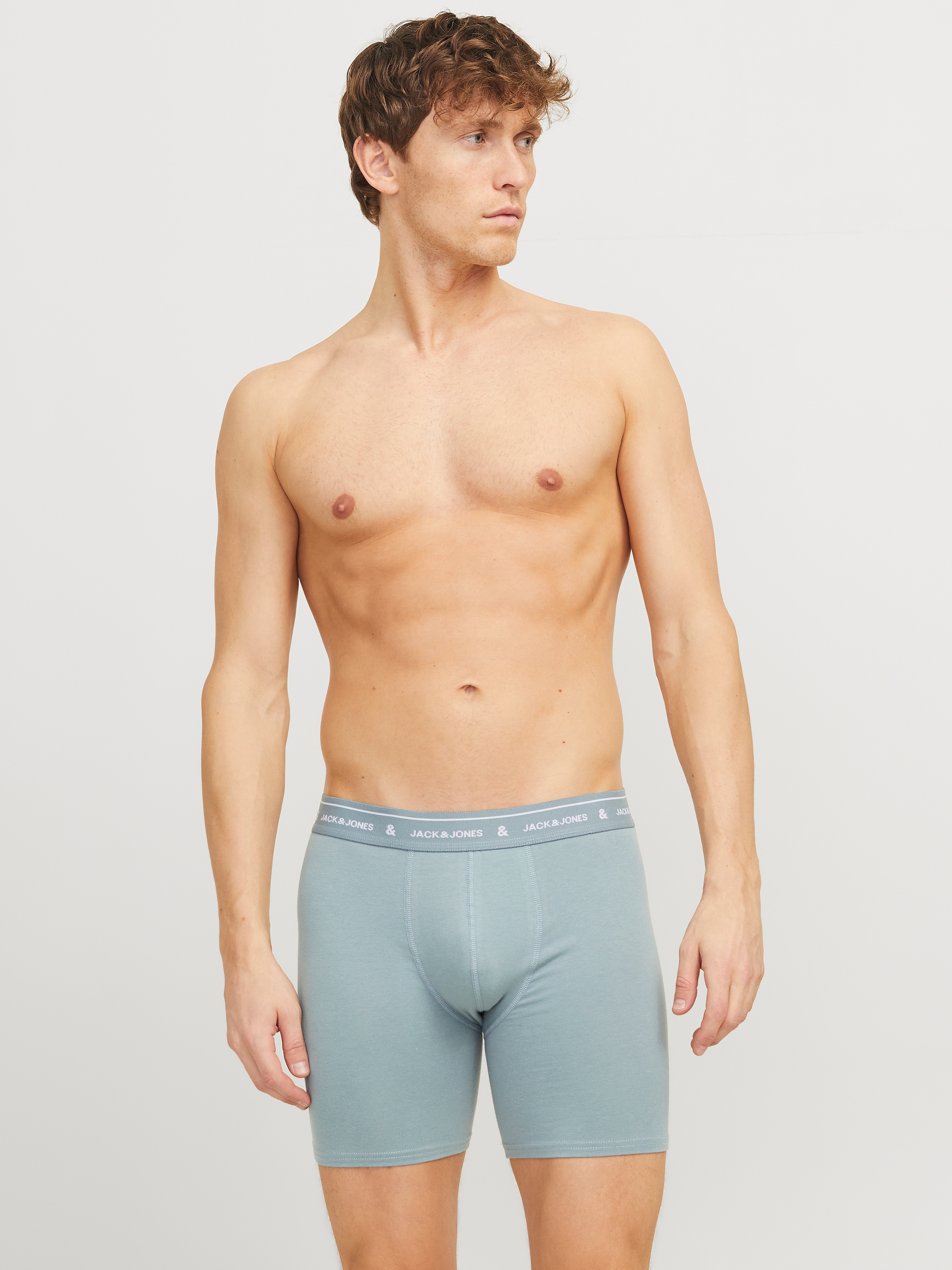 Jack & Jones Boxershorts »JACWYATT SOLID TRUNKS 5«, (Packung, 5 St.)