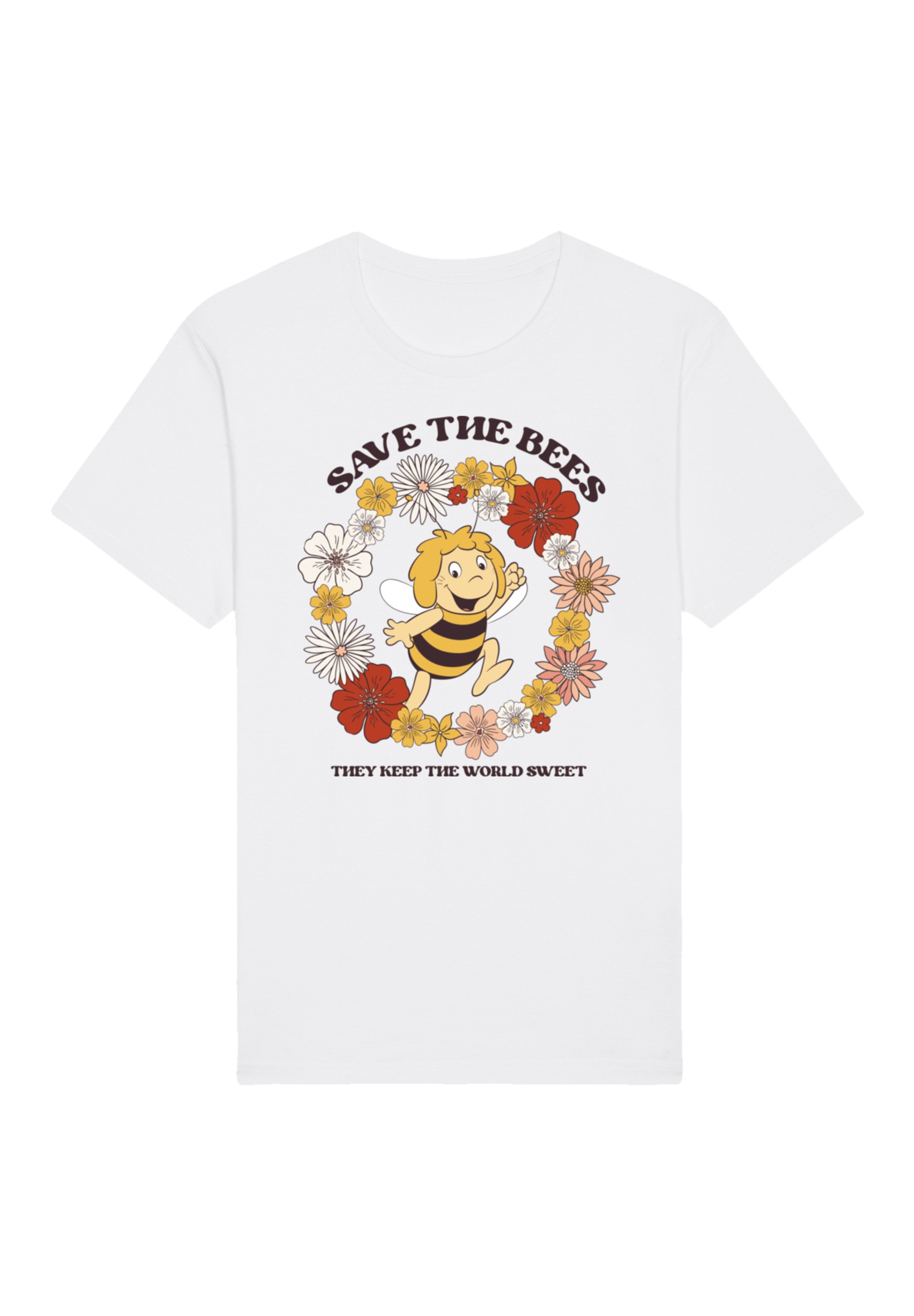 F4NT4STIC T-Shirt »Die Biene Maja Save The Bees«, Premium Qualität, Zeichentrick, TV Serie