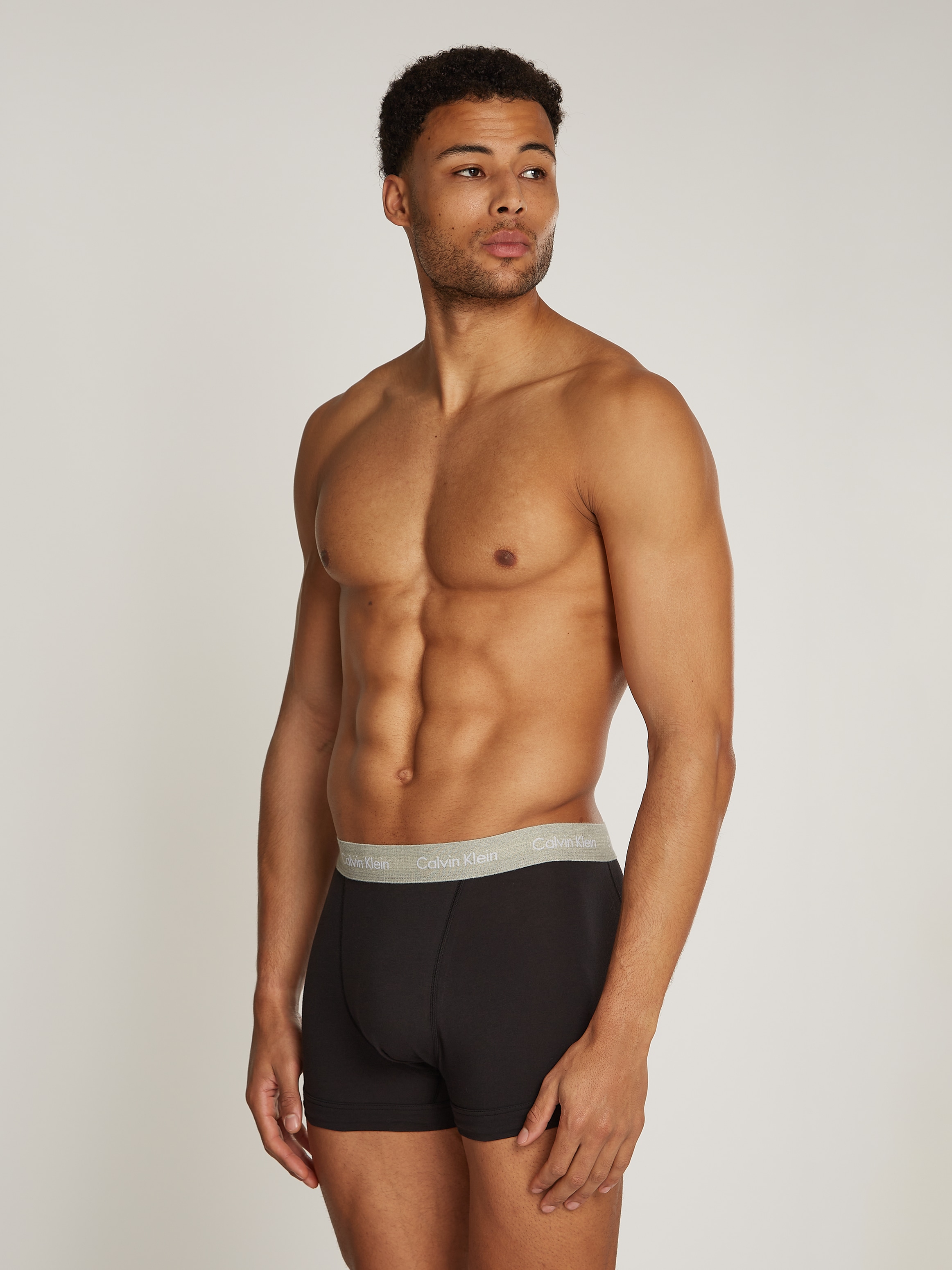 Calvin Klein Underwear Trunk »TRUNK 3PK«, (Packung, 3 St.), mit Calvin Klein Logo-Elastikbund (3 Stück)