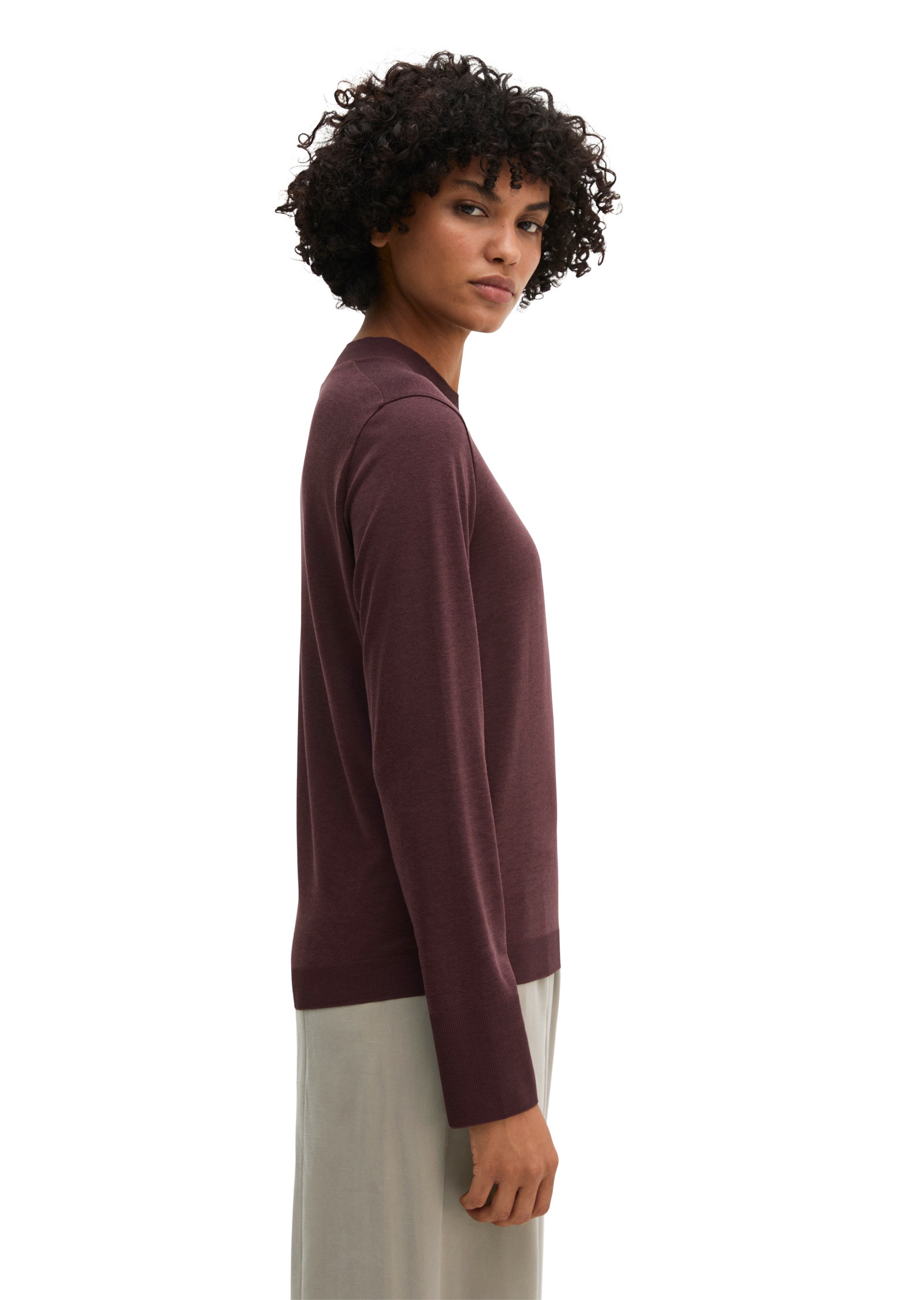 Marc O'Polo Langarmshirt »aus TENCEL™ Lyocell-Baumwolle-Mix«