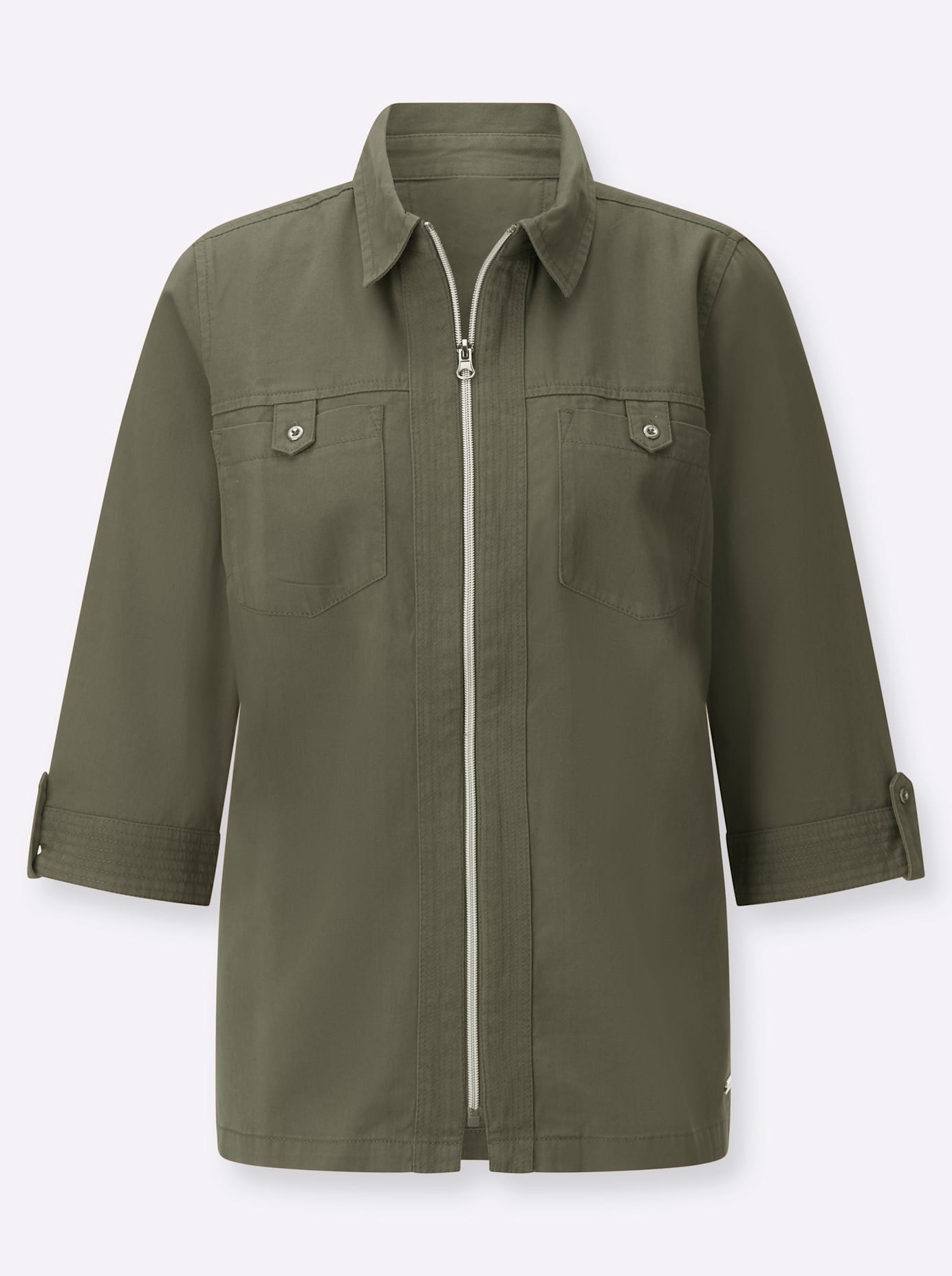 Thumbnail - Casual Looks Jeansbluse