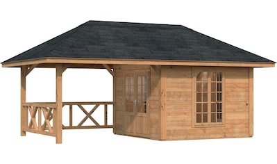 Holzpavillon »Bianca 16,6 m² Set 7«