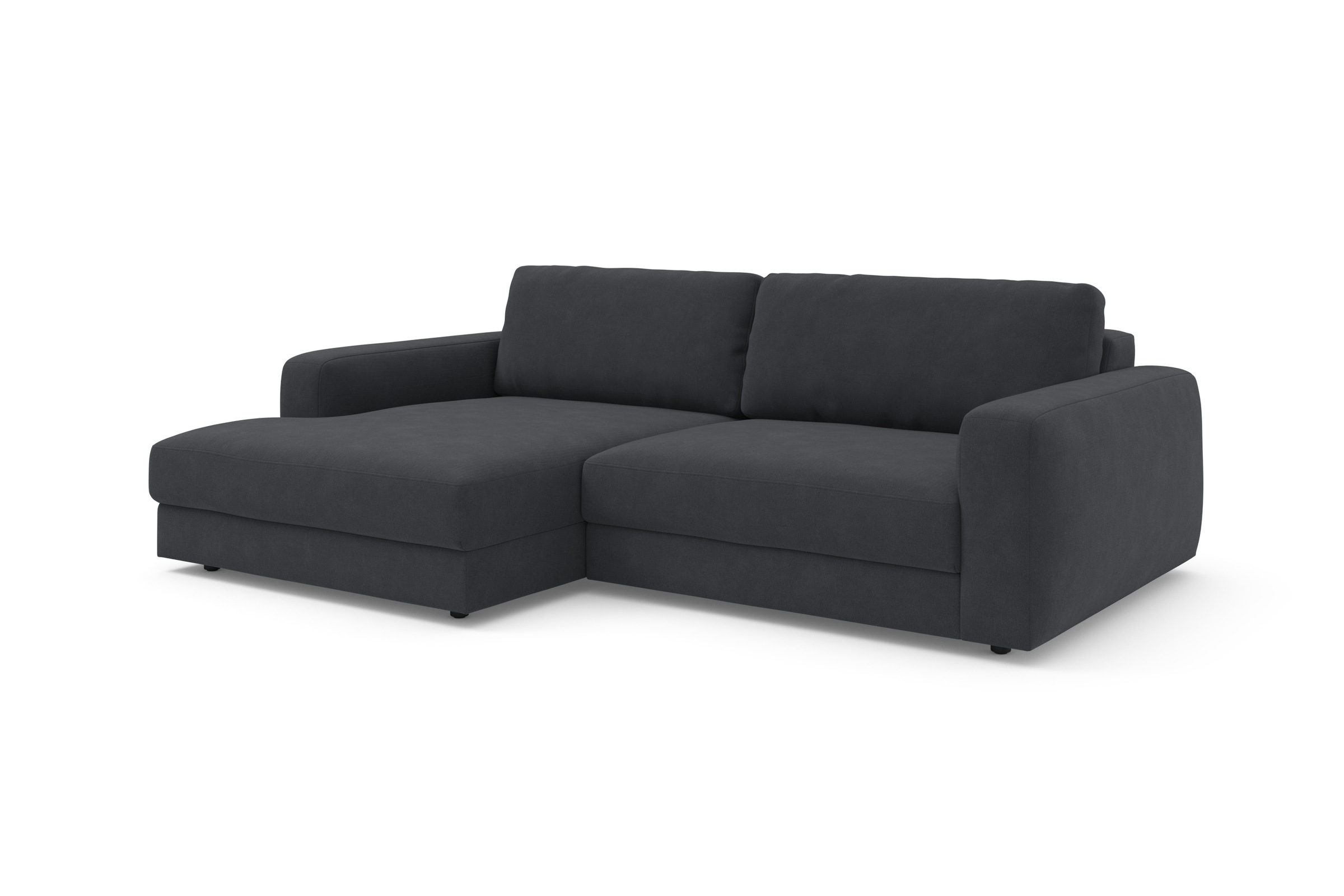 Thumbnail - TRENDMANUFAKTUR Ecksofa "Bourbon, Mega Designsofa mit tollem Sitzkomfort, Breite 250cm, L-Form" extra tiefe Sitzfläche, ...