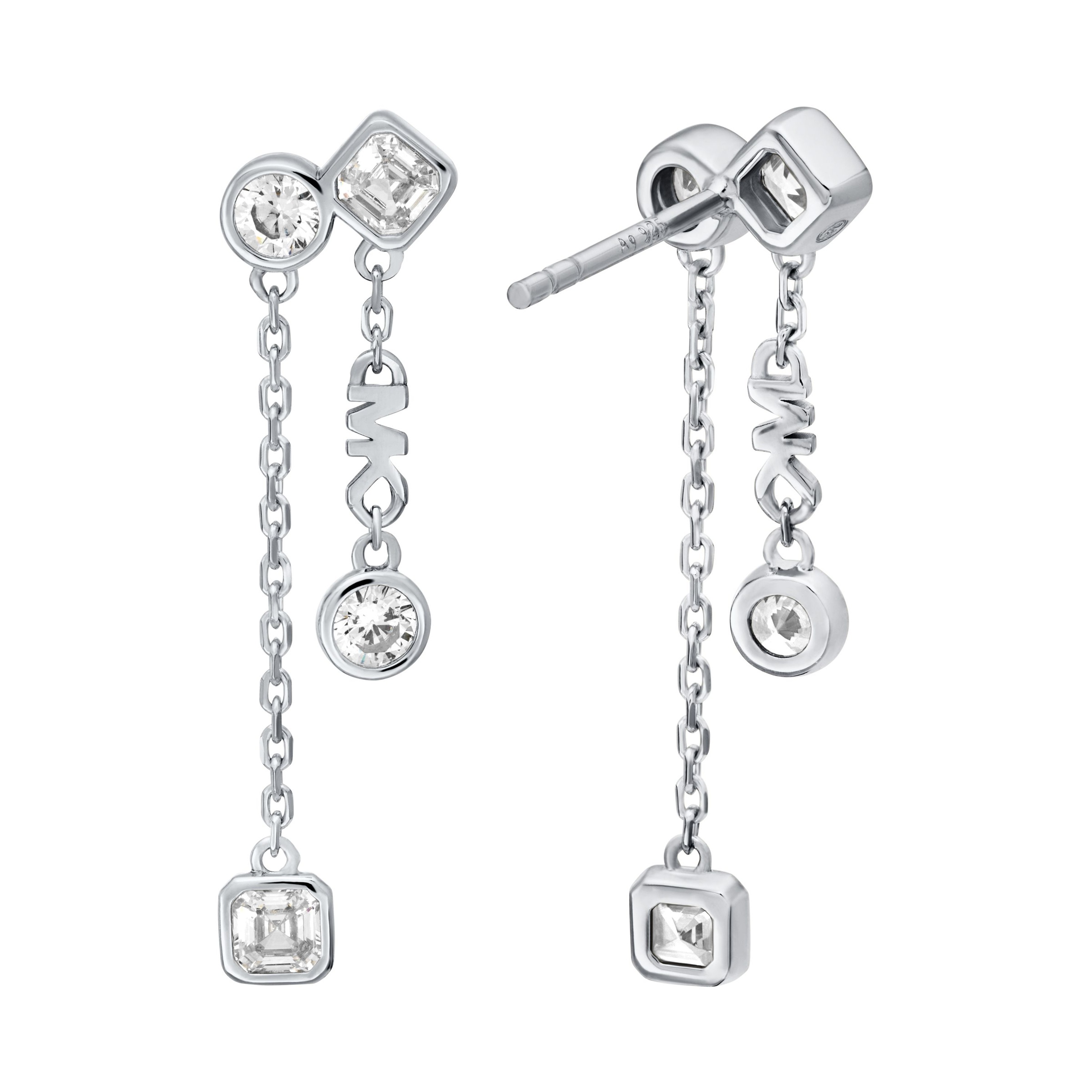 MICHAEL KORS Paar Ohrhänger »Schmuck Geschenk Silber 925 BRILLIANCE, MKC1773040, MKC1773710«, mit Zirkonia (synth.)