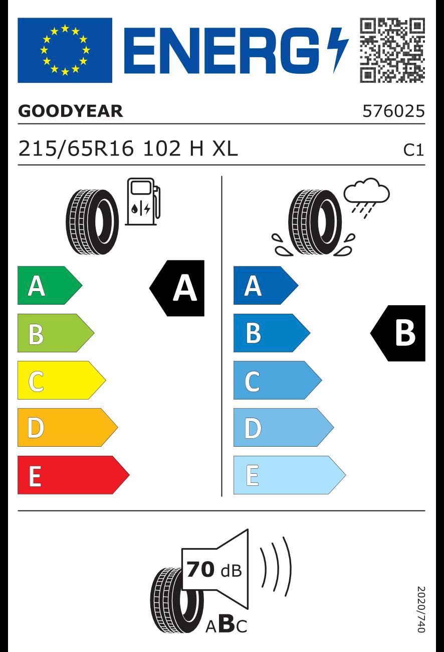 Goodyear Sommerreifen »GOODYEAR«, (1 St.), 215/65 R16 102H XL EFCIENTGP SUV  online kaufen | BAUR