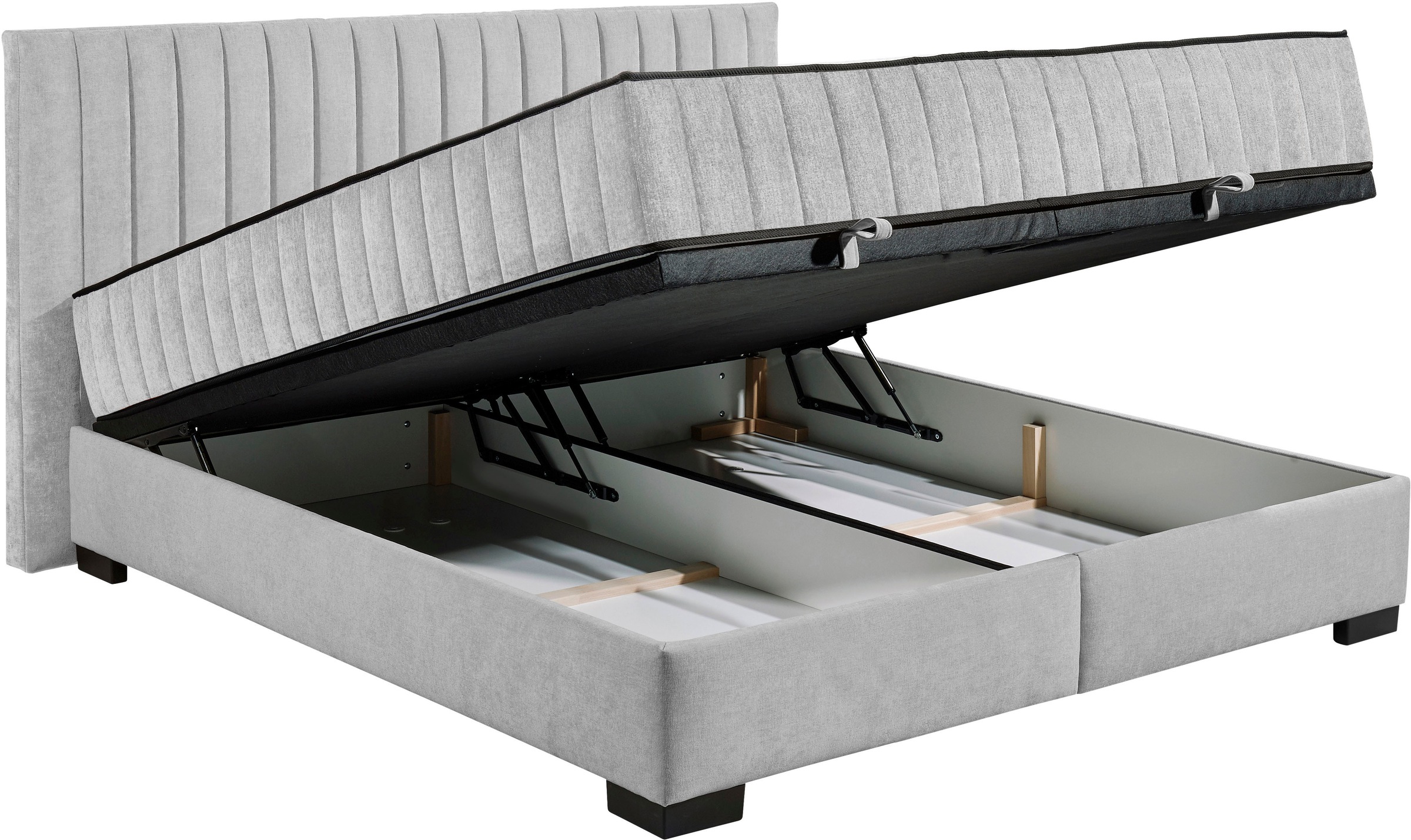 ED EXCITING DESIGN Boxbett »Nagol«, mit Bettkasten, mit Wendematratze, erhältlich in verschiedenen Breiten