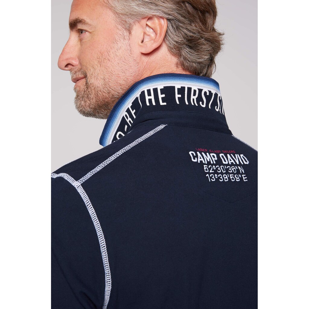 CAMP DAVID Poloshirt