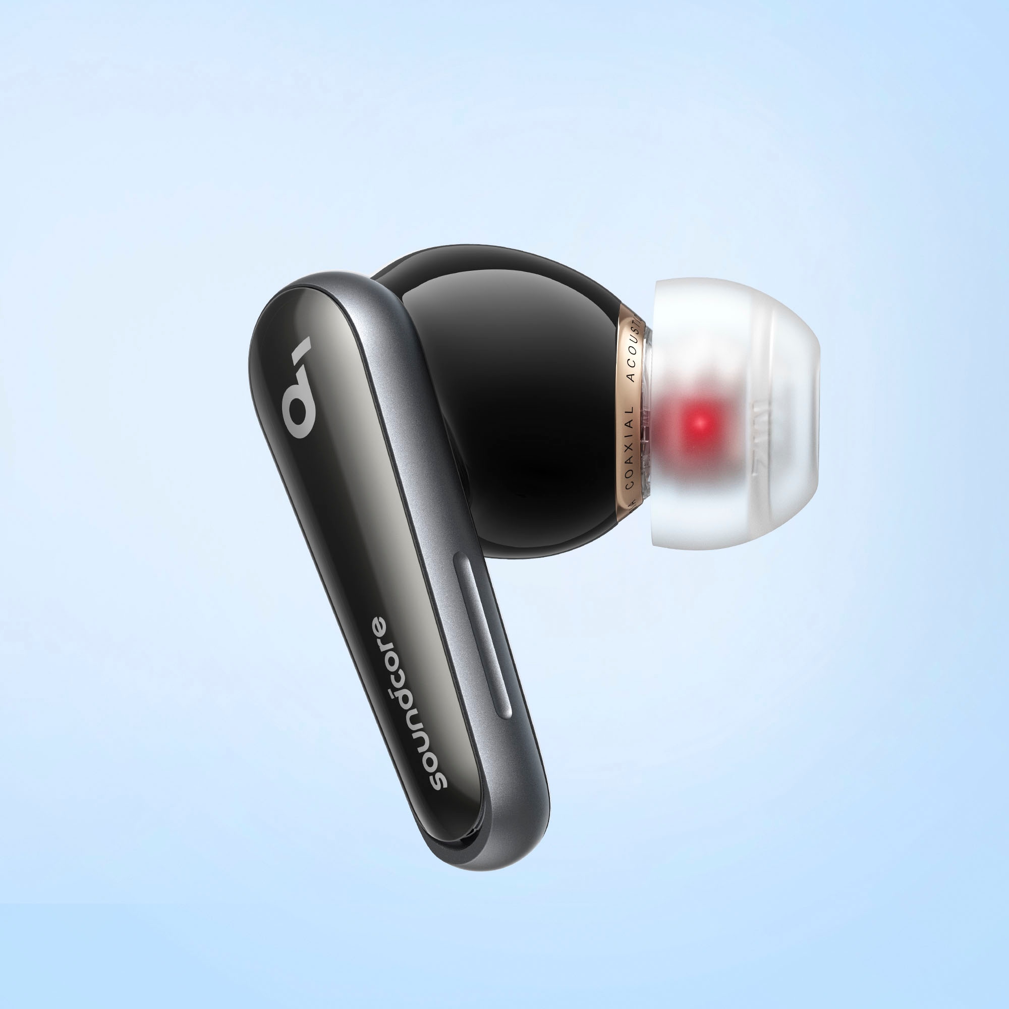Anker In-Ear-Kopfhörer »Soundcore Liberty 4«, Bluetooth, Active Noise Cancelling (ANC)-Freisprechfunktion-Hi-Res-Multi-Point-Verbindung-Transparenzmodus-kompatibel mit Siri