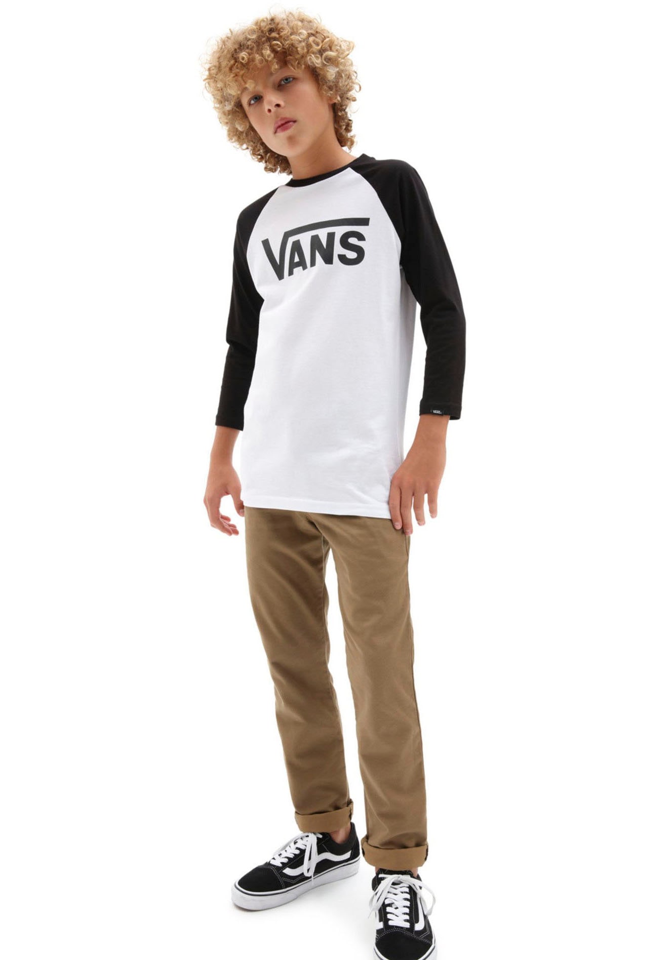 Black Friday Vans 3/4-Arm-Shirt »CLASSIC RAGLAN BOYS« | BAUR