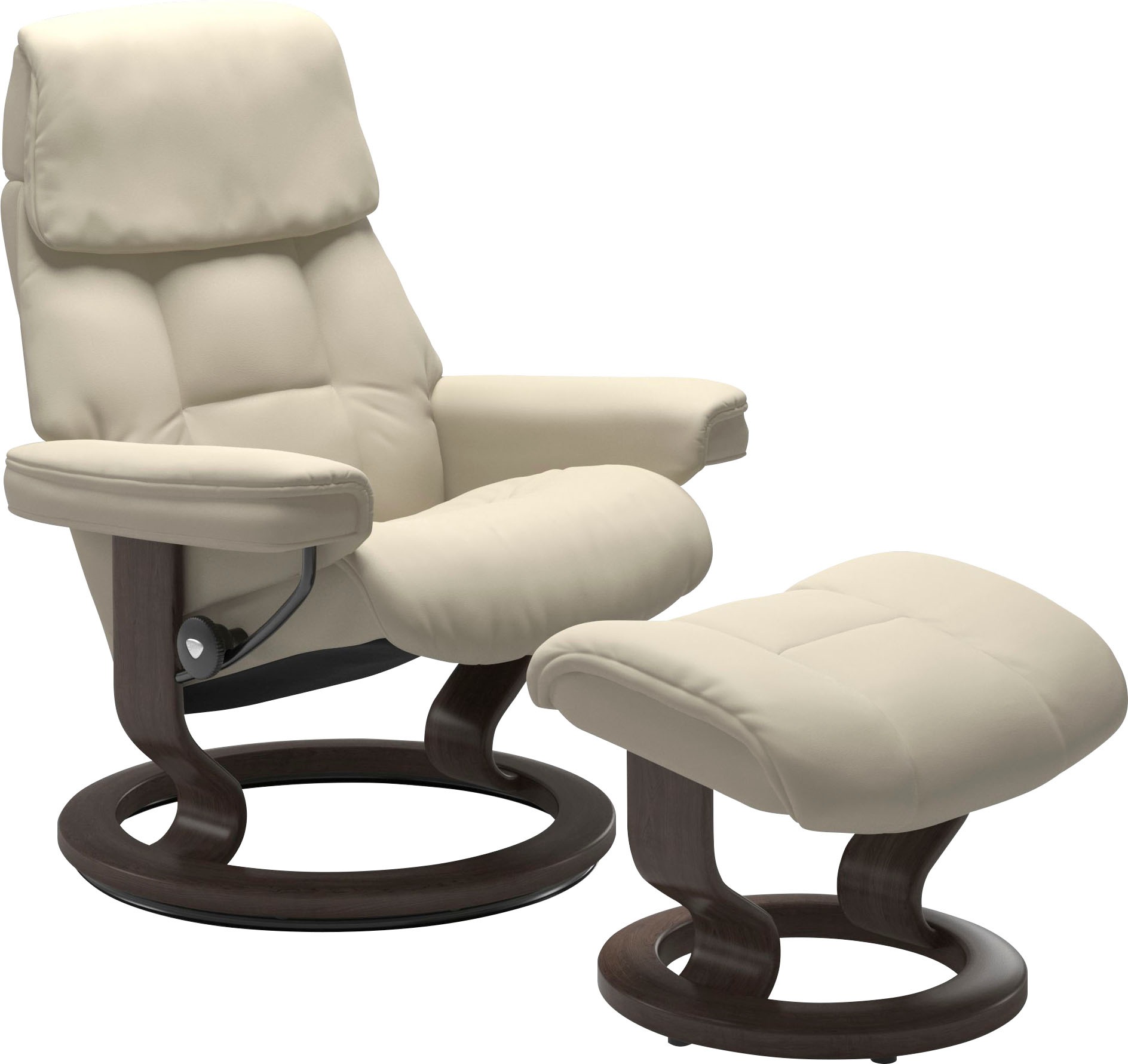 Stressless® Relaxsessel »Ruby«, (Set), mit Classic Base, Größe L, Gestell Eiche, Wenge, Braun & Schwarz