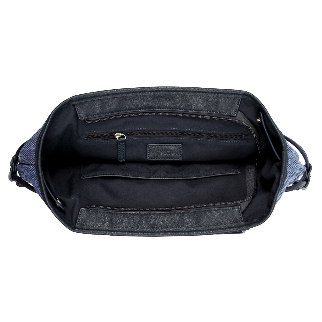 Gabor Shopper »Granada Denada« Damen Umhängetasche, Schultertasche mit Mini-Me Anhänger