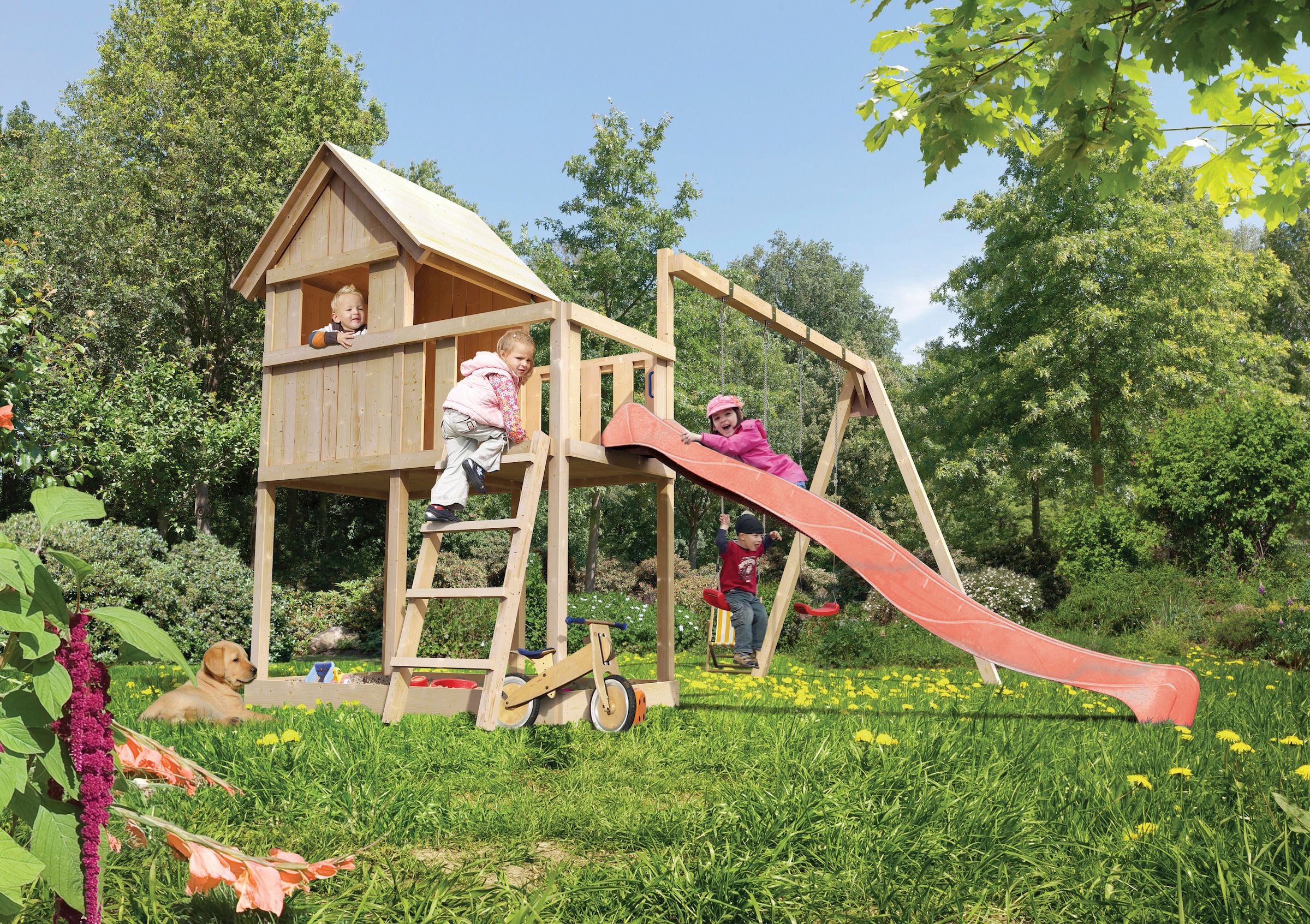 KONIFERA Spielturm »Finni«, BxTxH: 347x264x291 cm kaufen