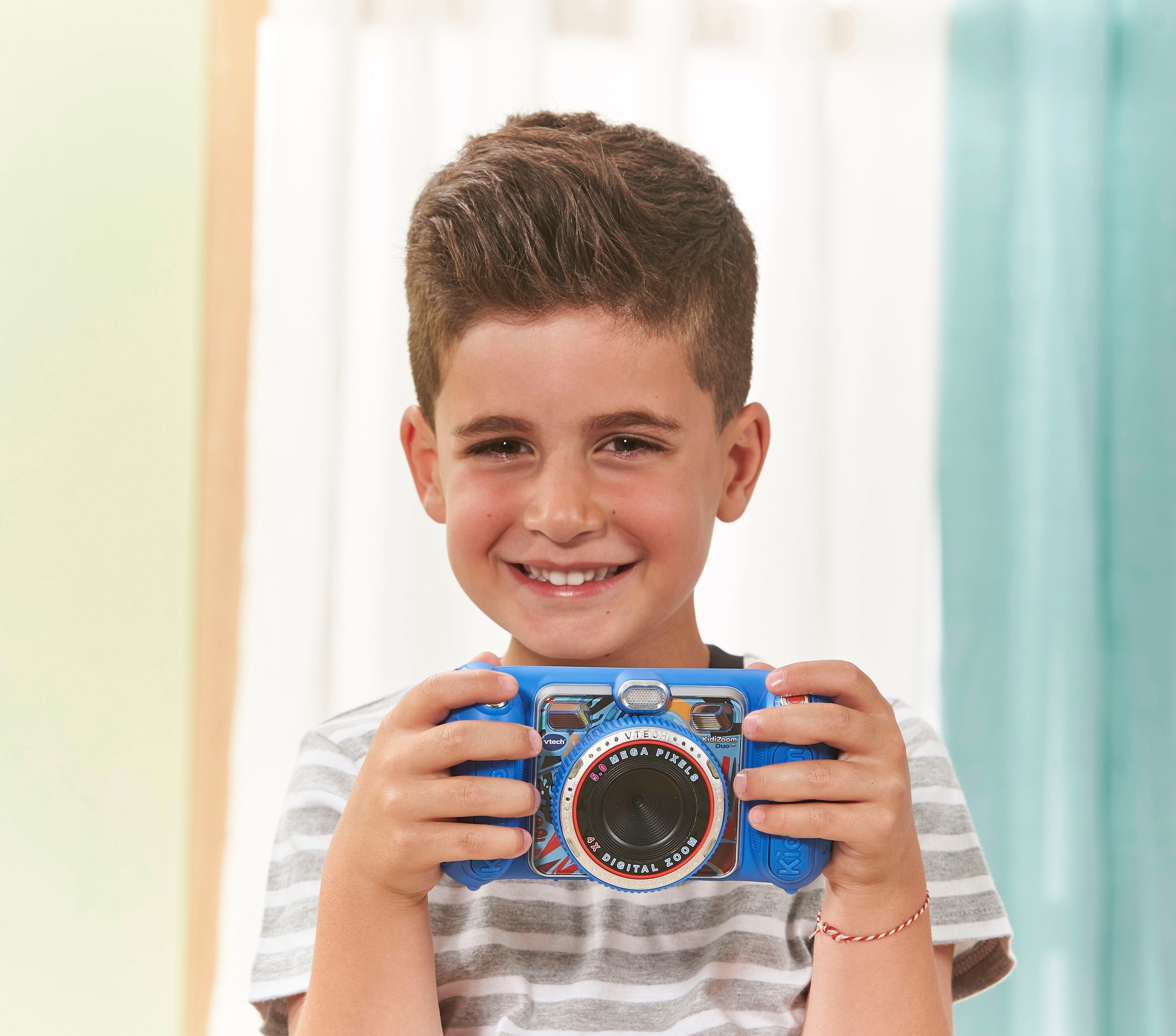 Vtech® Kinderkamera »KidiZoom Duo Pro, Tragetasche BAUR inklusive | blau«