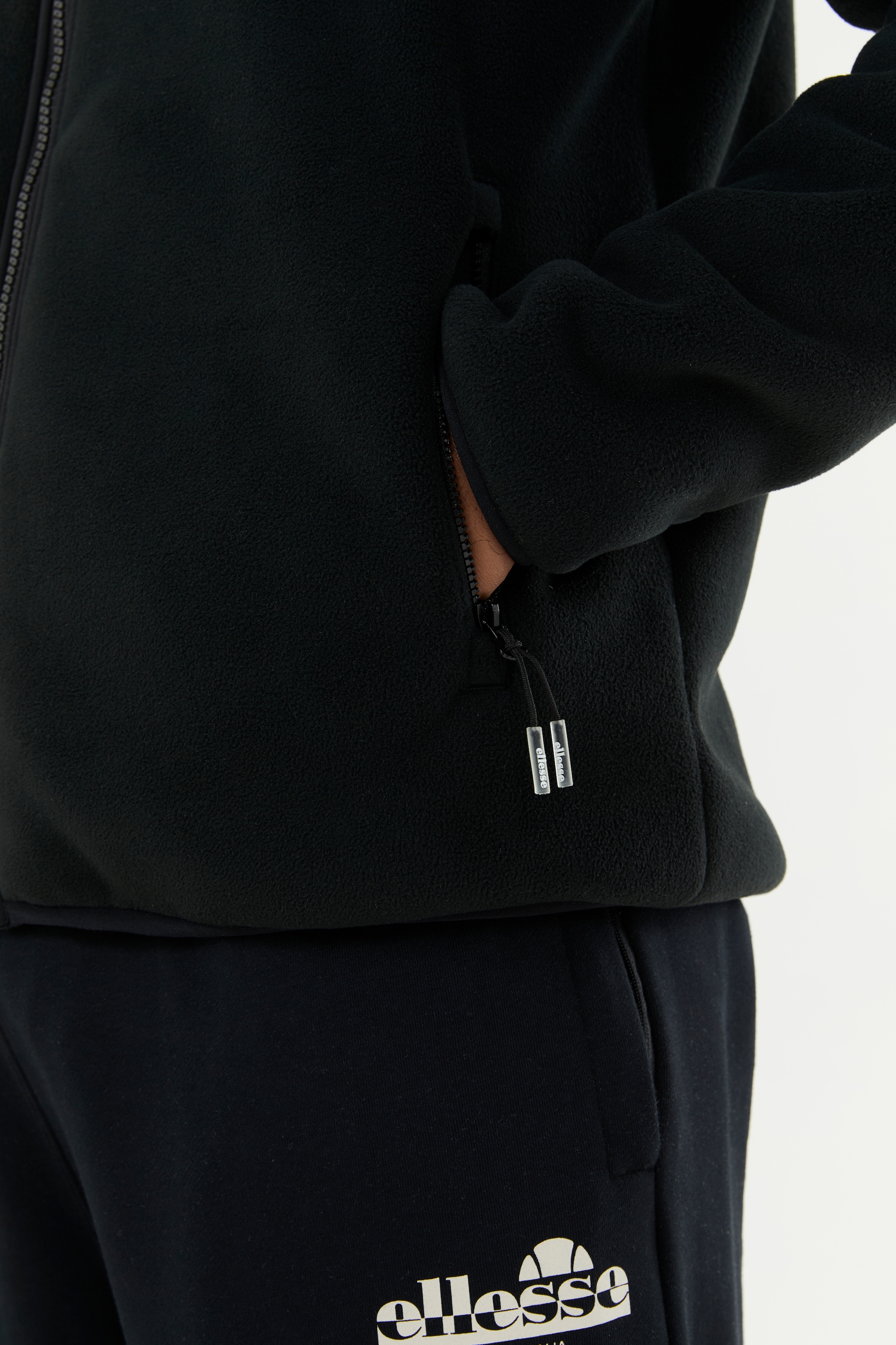 Ellesse Fleecejacke »MONTERRAS FZ JACKET« für Erwachsene geeignet, mit Reißverschluss, aus Polyester