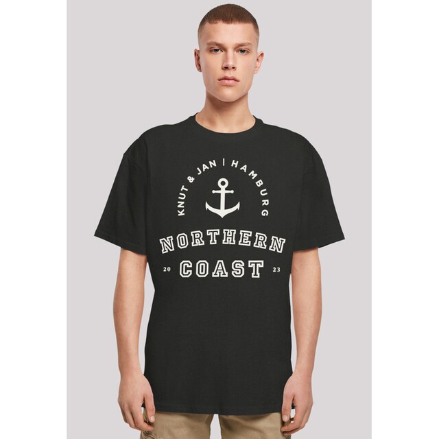 F4NT4STIC T-Shirt »Northern Coast Nordsee Knut & Jan Hamburg«, Print ▷  bestellen | BAUR