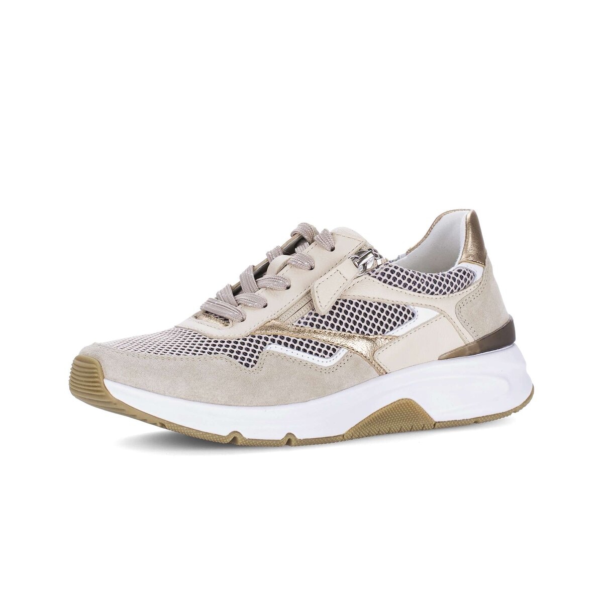 Gabor Sneaker "Sneaker low Materialmix Leder/Lederimitat" günstig online kaufen