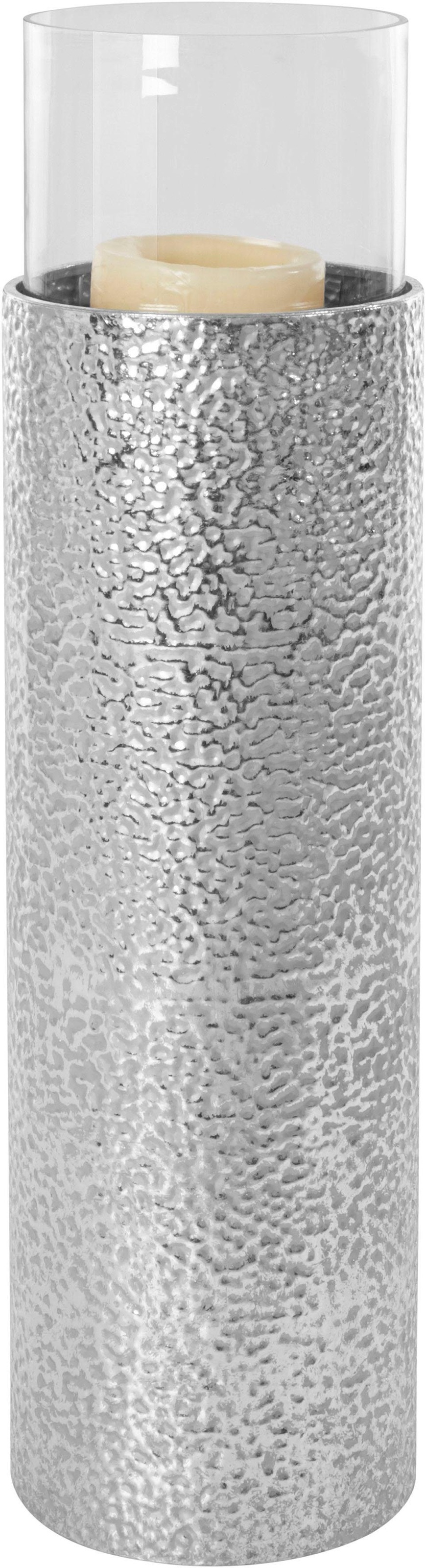 Home affaire Windlicht Bodenwindlicht, aus Metall, mit Glaseinsatz, ideal f günstig online kaufen