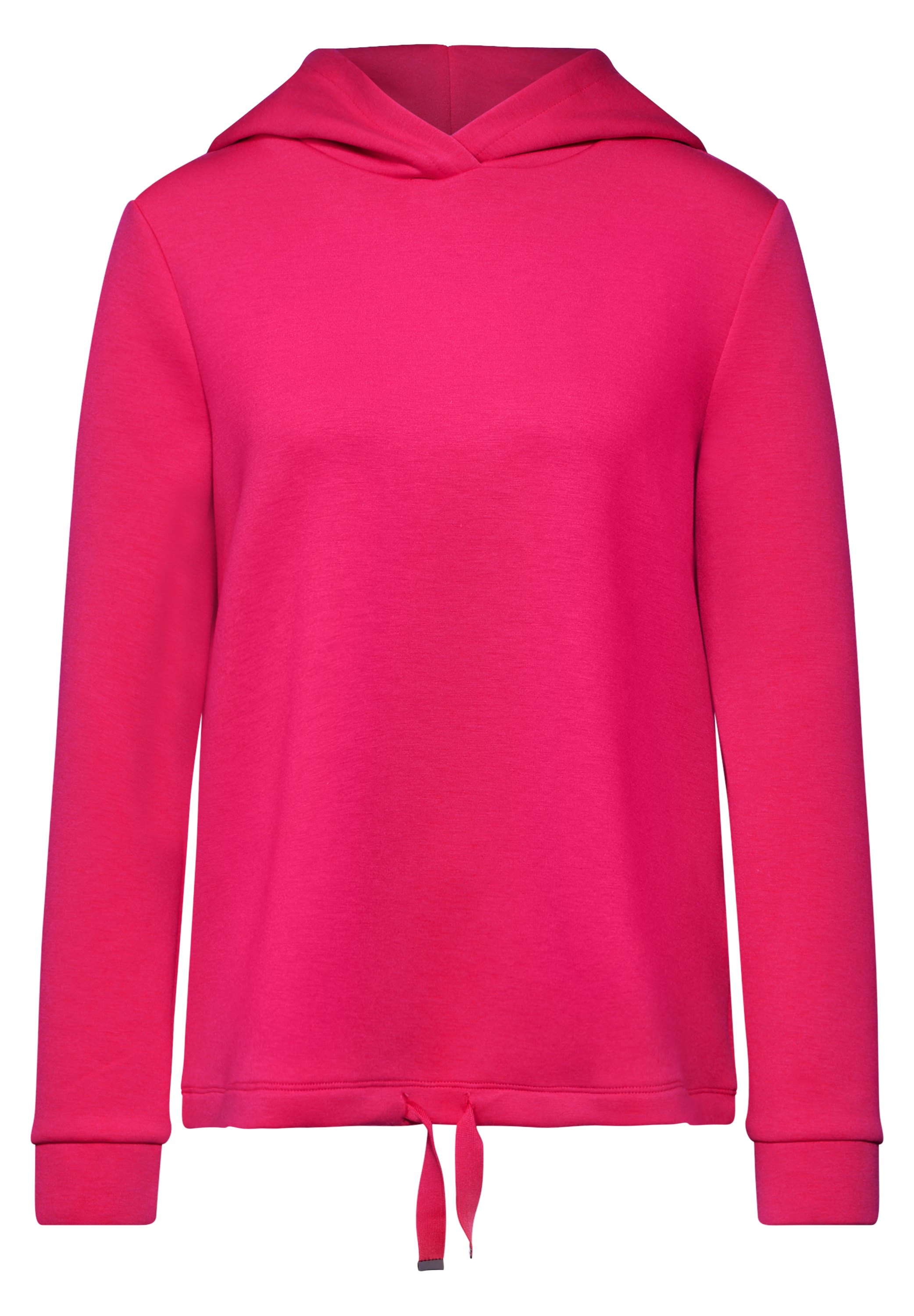 STREET ONE Hoodie, mit elastischem Materialmix