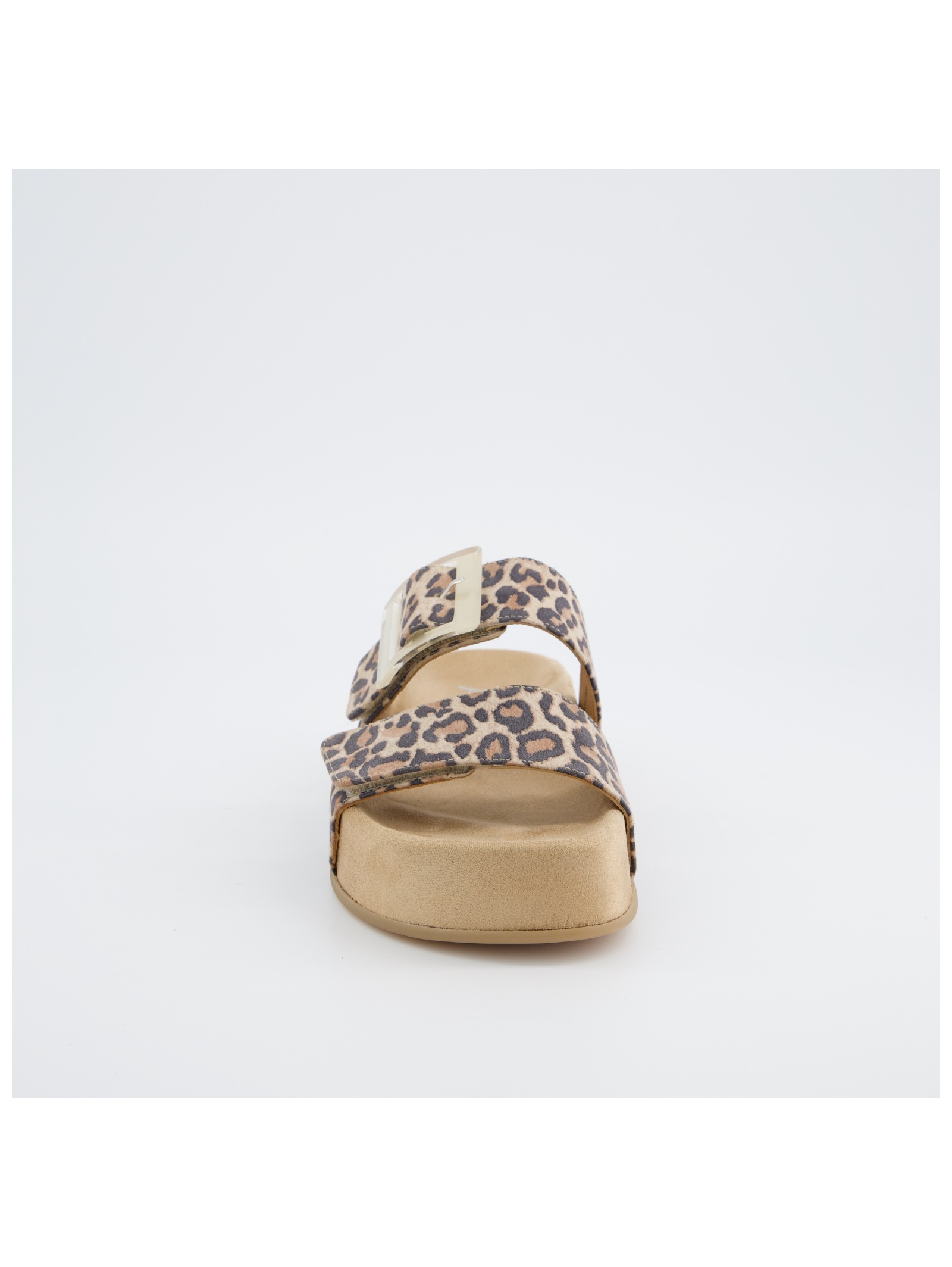 Paul Green Mules Women's Leopard Leather 37 2