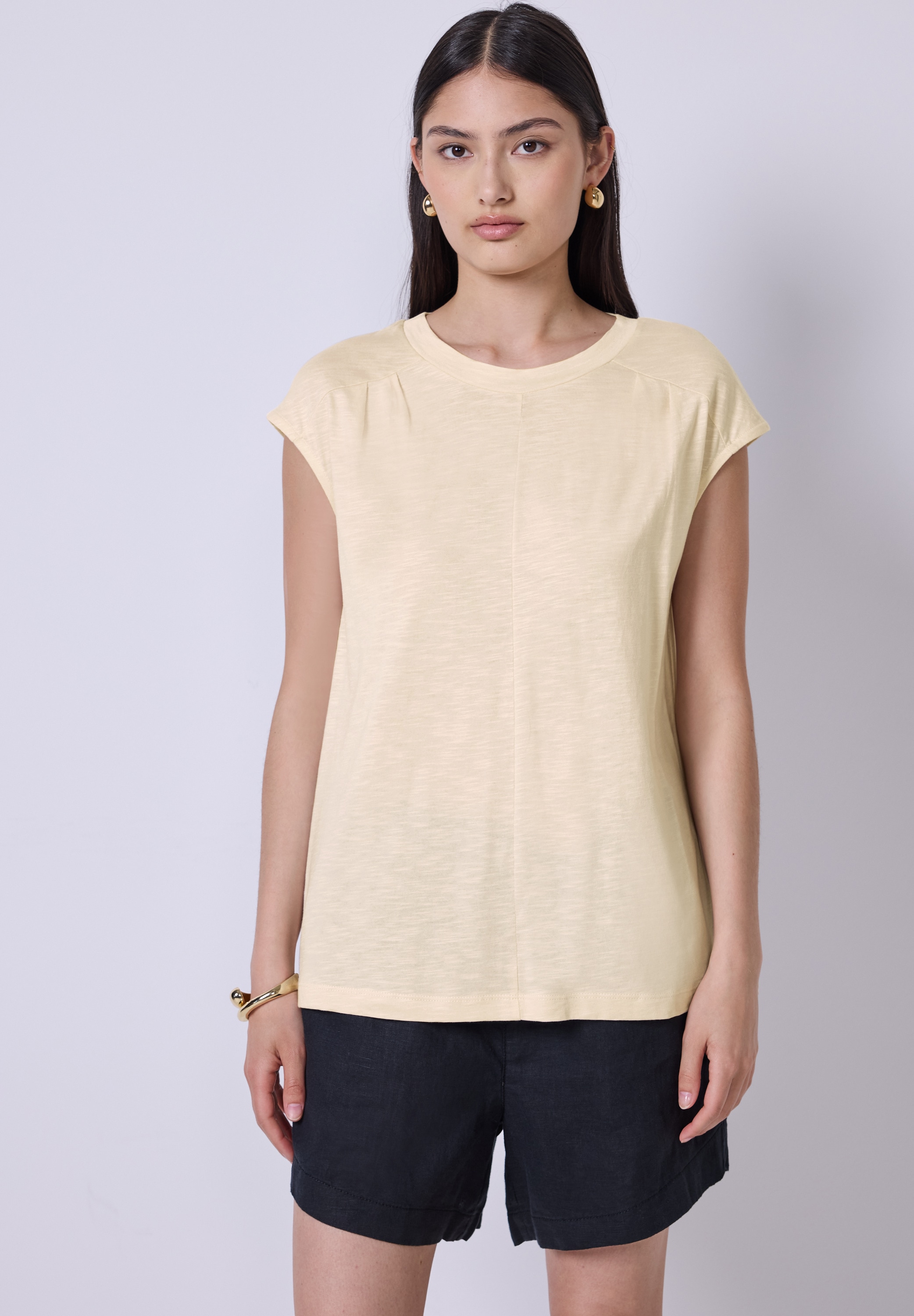 STREET ONE STUDIO T-Shirt, im soften Baumwoll-Mix günstig online kaufen