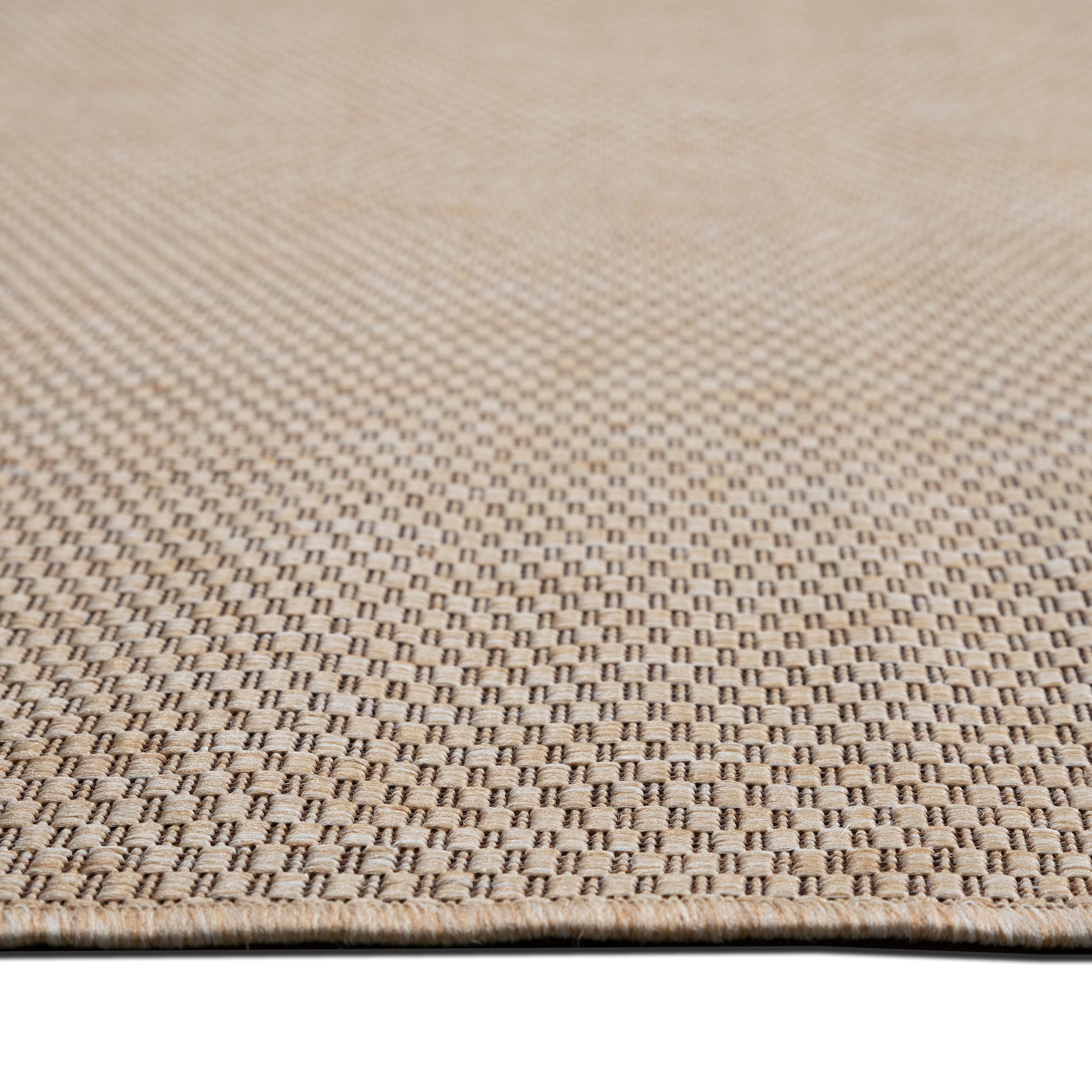 my home Teppich »Venedig auch als Läufer erhältlich«, rechteckig, 4 mm Höhe, In- und Outdoor geeignet, Sisal-Optik, Wetterfest & UV-beständig
