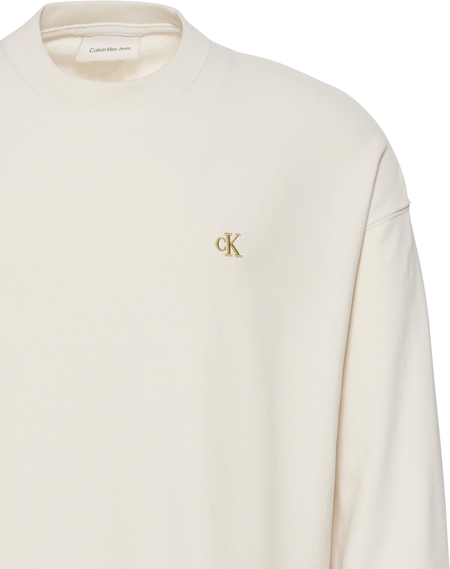 Calvin Klein Jeans Sweatshirt »PRMM TRRY MNGRM CN S«, Mit Rundhalsausschnitt