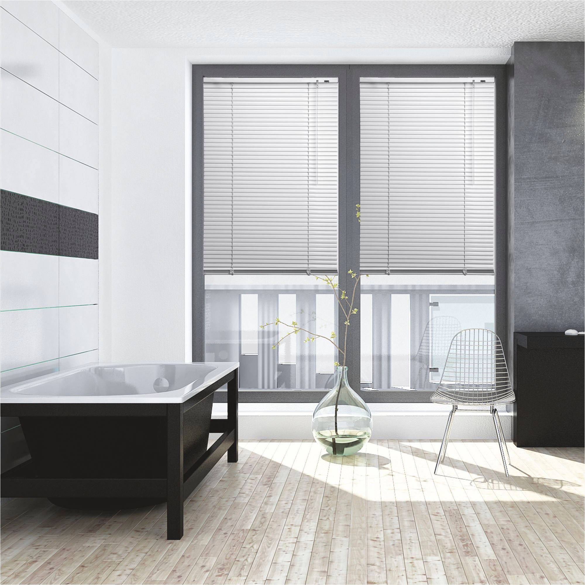 Good Life Jalousie "Matti" ohne Bohren freihängend Klemmfix-Jalousie aus Al günstig online kaufen