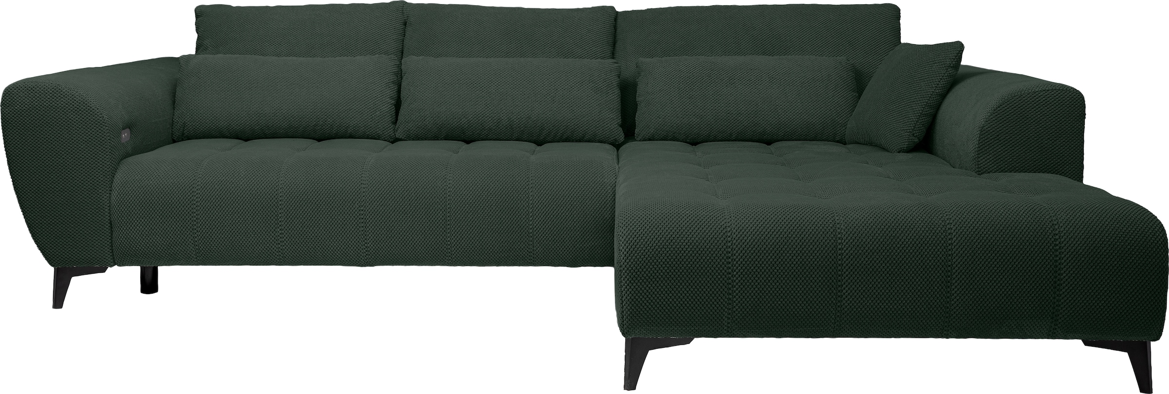 WERK2 Ecksofa "Memo Garay" Luxus in Übergröße: XXL-Liegefläche, Komfort-Ott günstig online kaufen