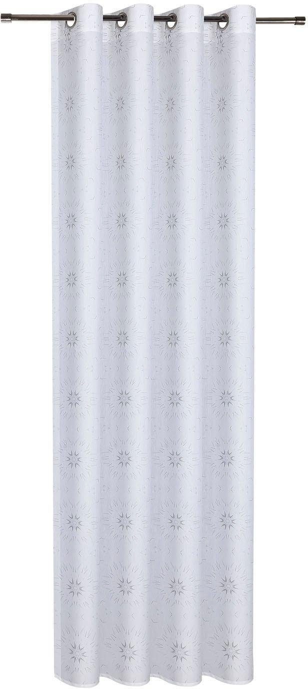 Gerster Vorhang "Gian" Ösen 1 Stk. tlg. HxB: 235x140, Moderner Ösenschal be günstig online kaufen