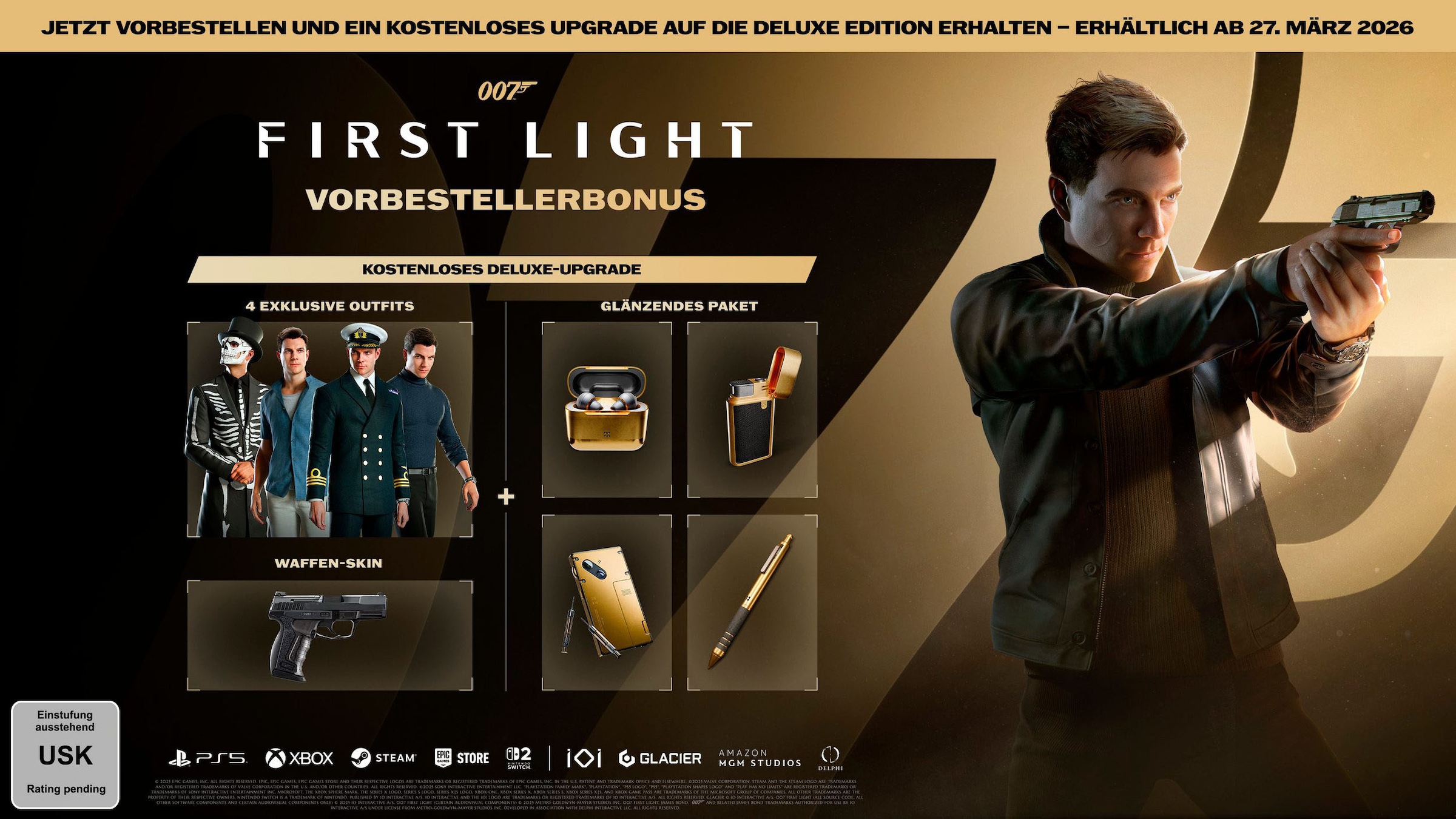 IOI Partners Spielesoftware »007 First Light Legacy Collector's Edition« PlayStation 5
