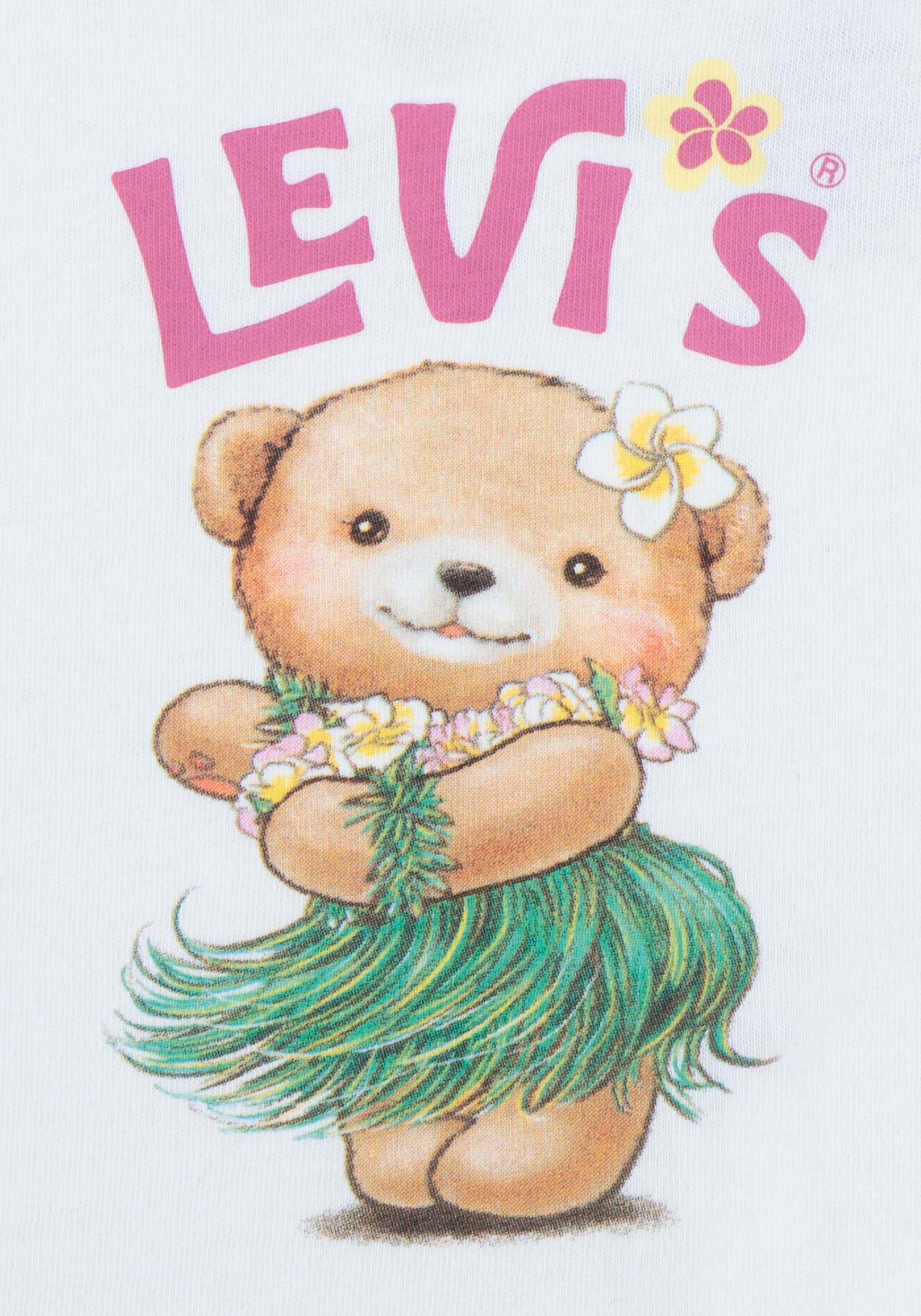 Levi's® Kids Print-Shirt »LVG HULA RUFFLE SHOULDER TEE«, for Baby GIRLS