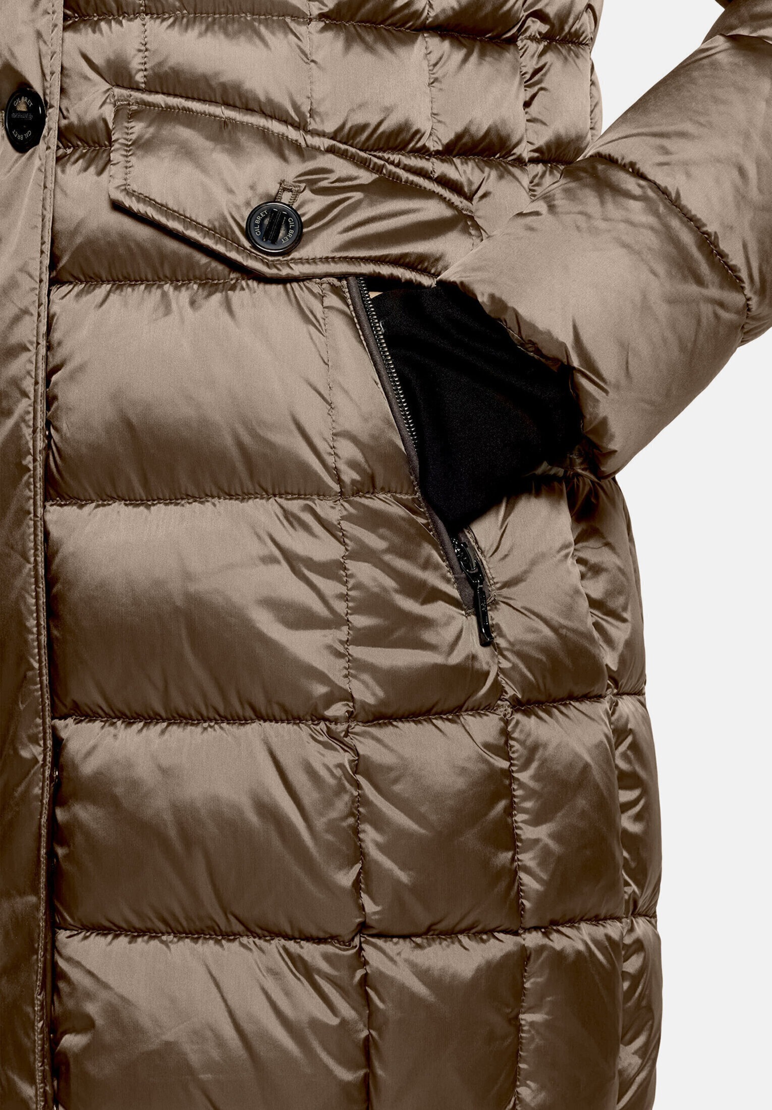 Gil Bret Winterjacke »Damen mit abnehmbarer Kapuze« mit Kapuze